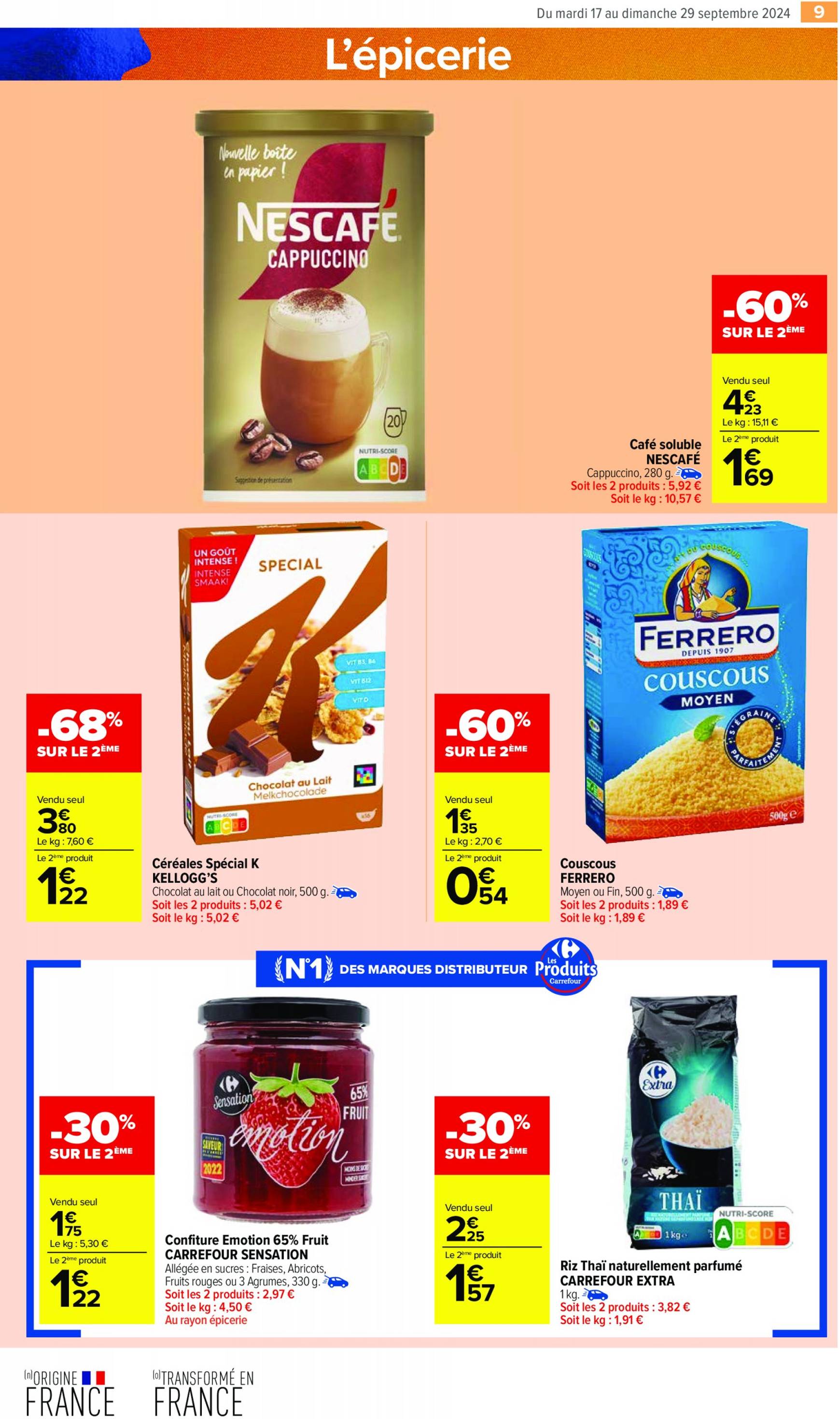 carrefour-market - Catalogue Carrefour Market valable dès 17.09. - 29.09. - page: 11