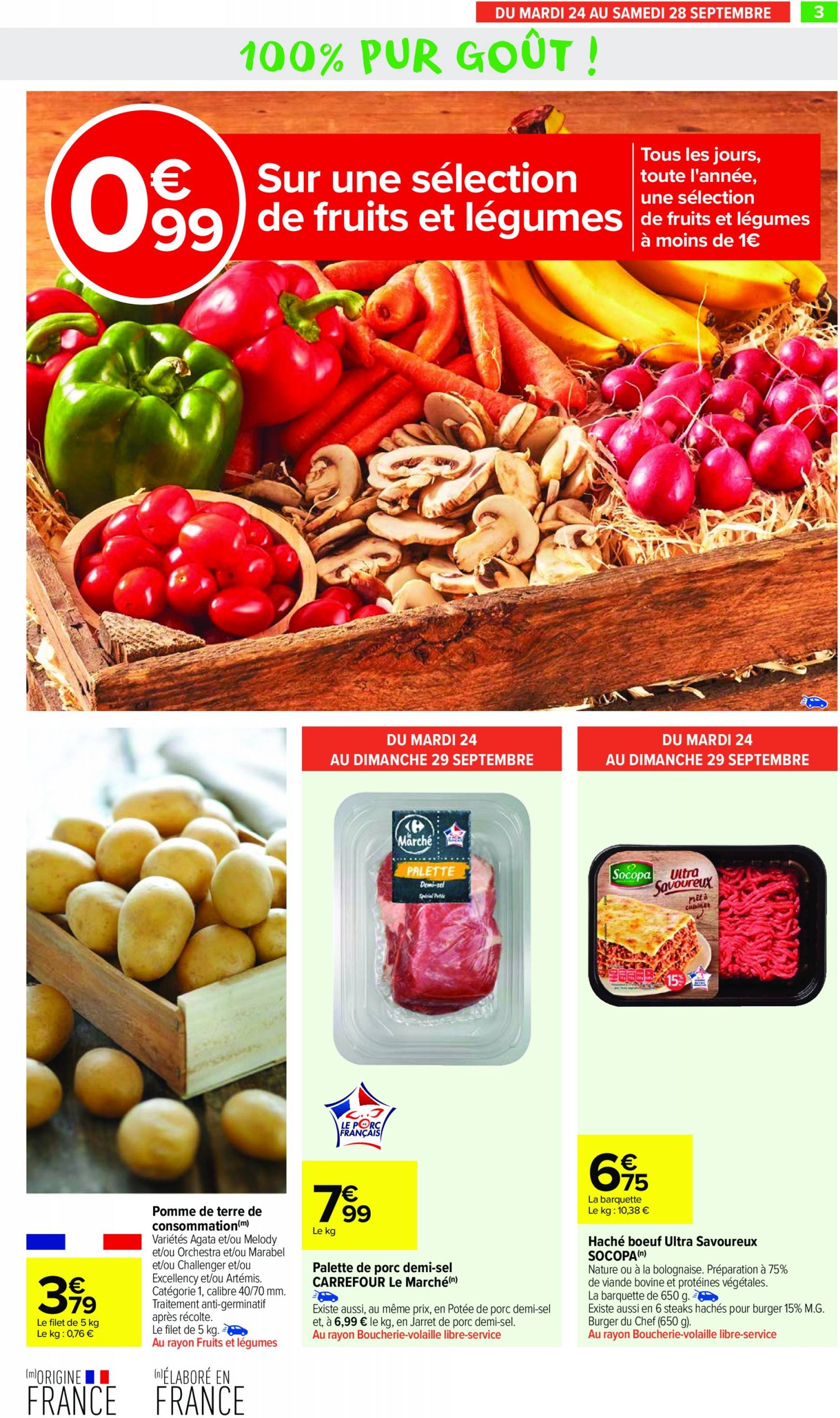 carrefour-market - Catalogue Carrefour Market valable dès 24.09. - 06.10. - page: 5