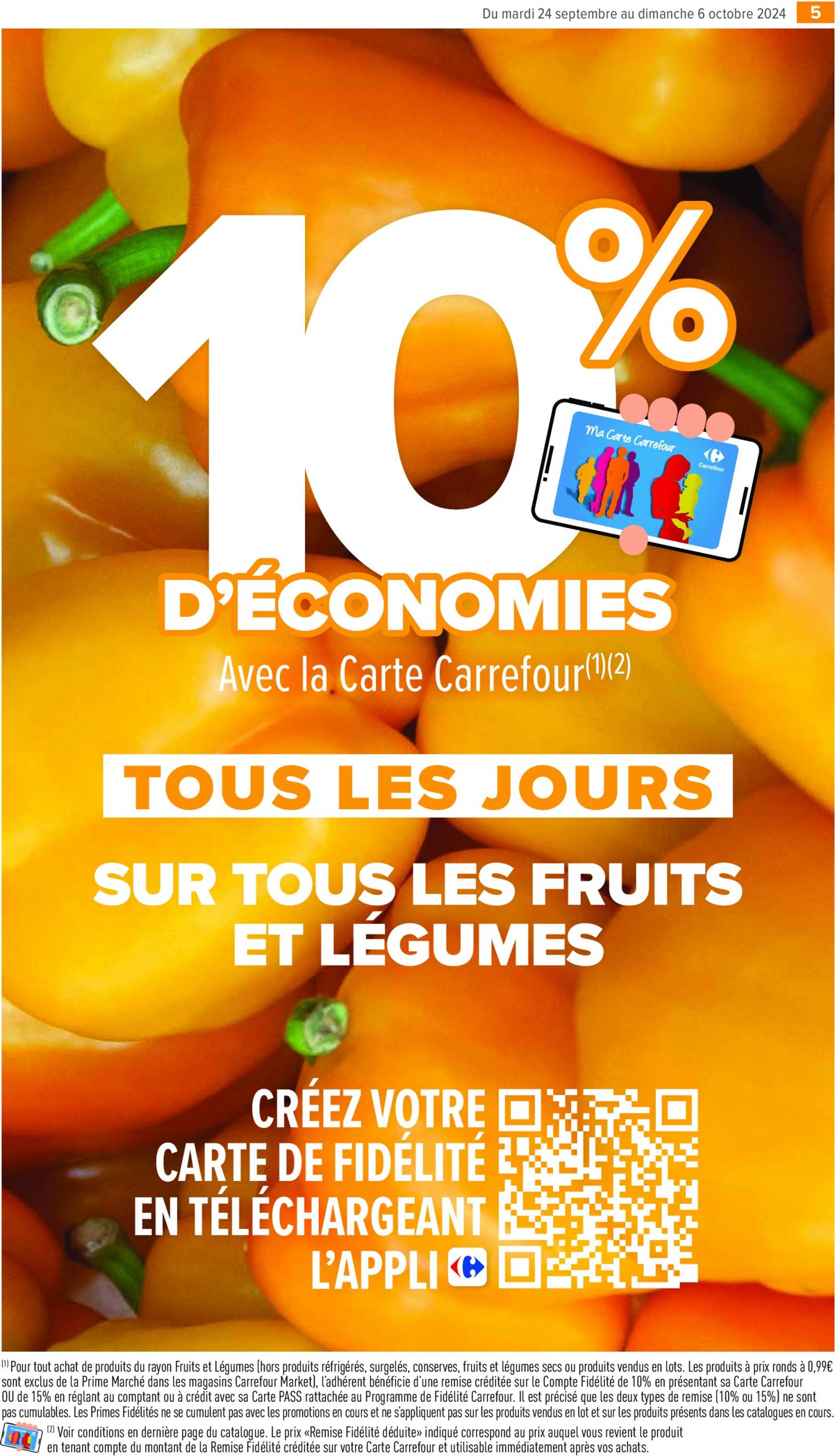 carrefour-market - Catalogue Carrefour Market valable dès 24.09. - 06.10. - page: 7