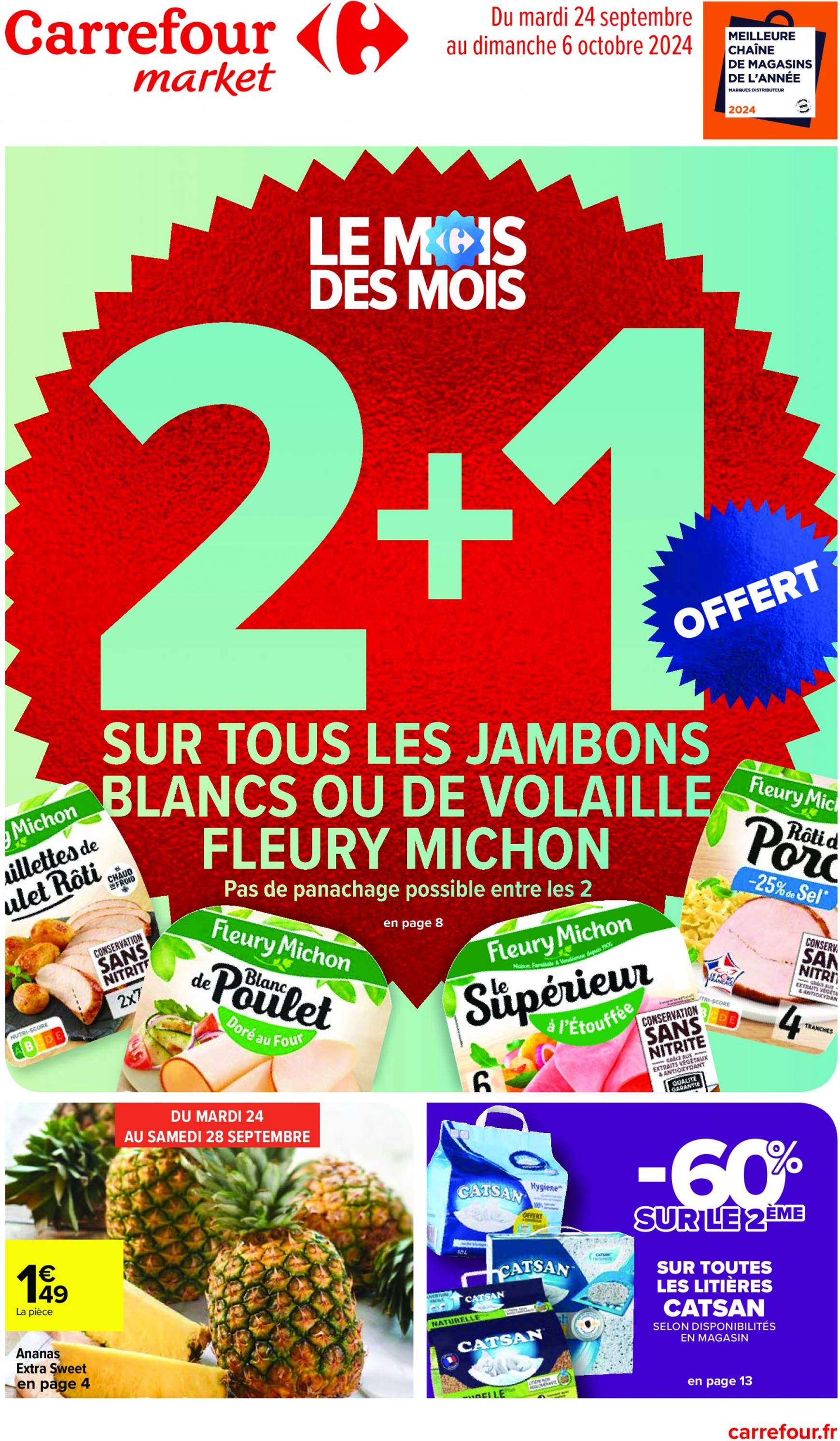 carrefour-market - Catalogue Carrefour Market valable dès 24.09. - 06.10.