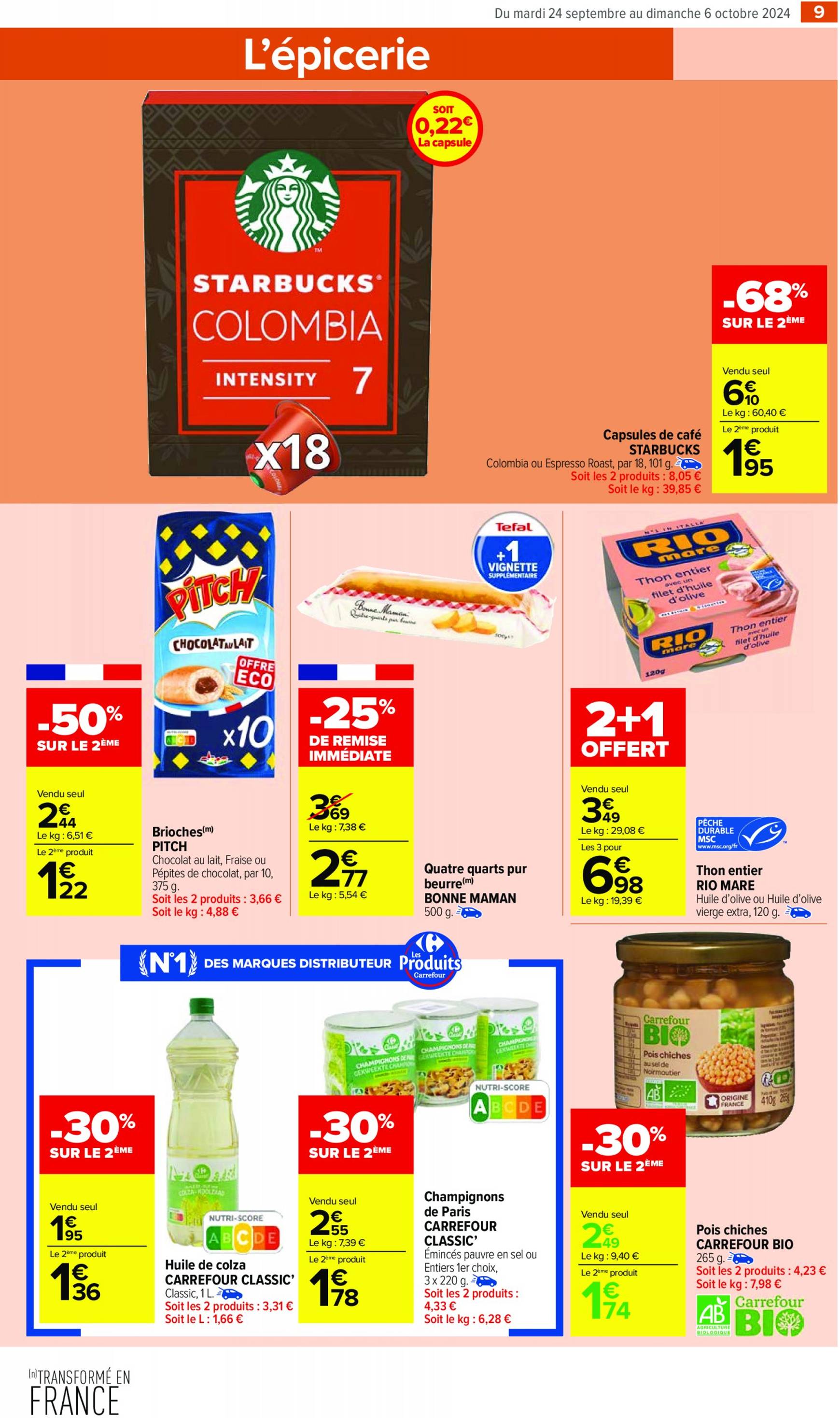 carrefour-market - Catalogue Carrefour Market valable dès 24.09. - 06.10. - page: 11