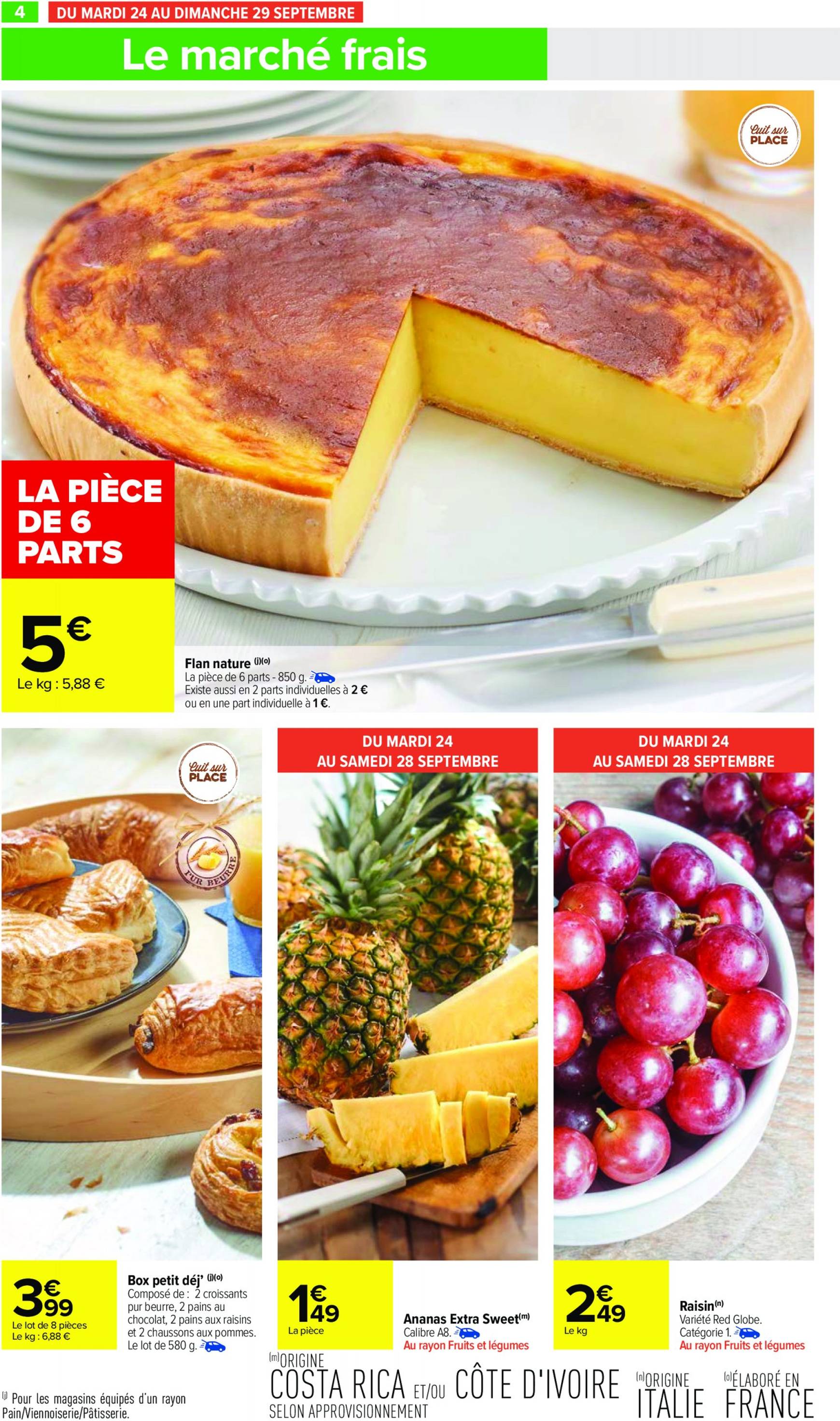 carrefour-market - Catalogue Carrefour Market valable dès 24.09. - 06.10. - page: 6