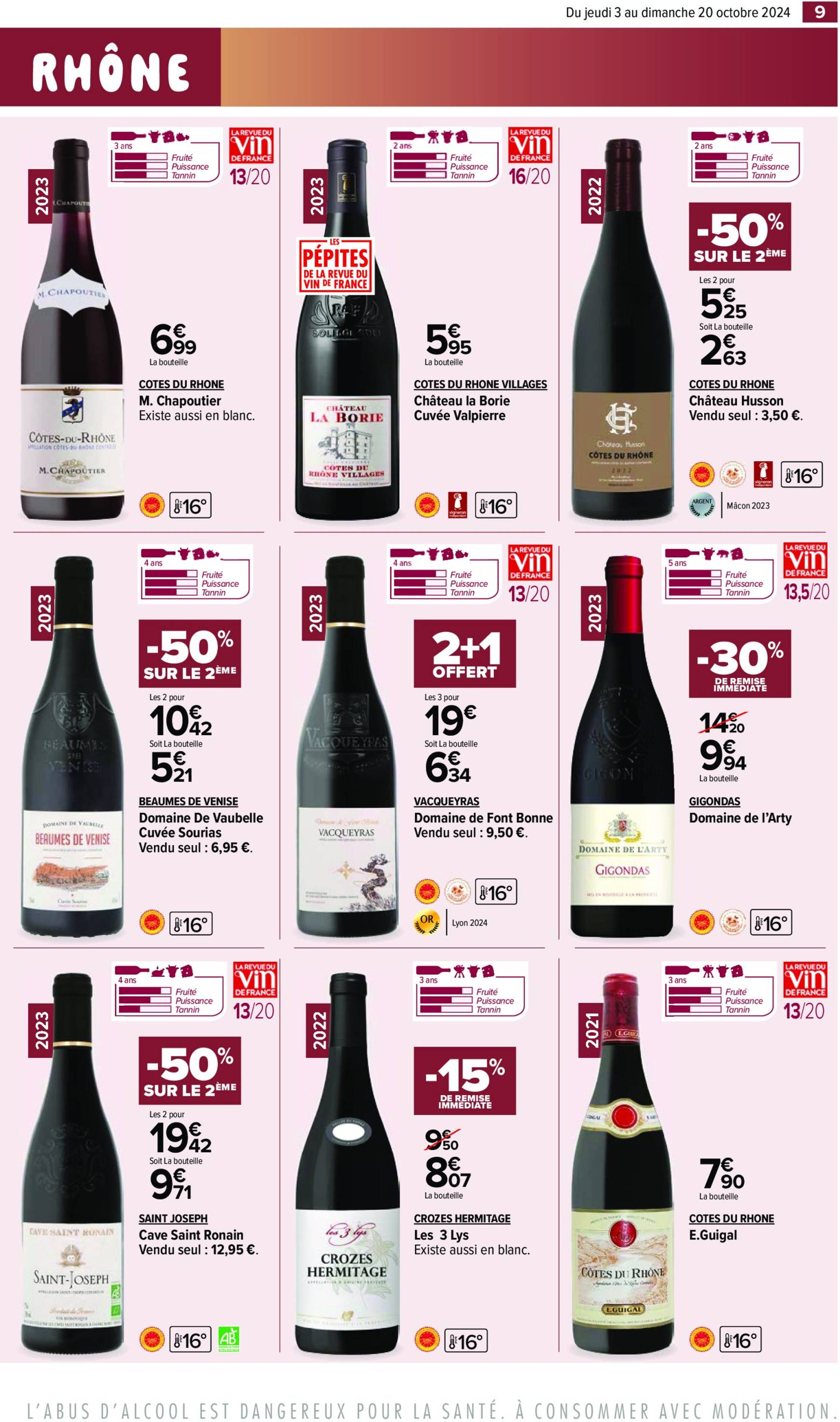 carrefour-market - Catalogue Carrefour Market - Aux Foire Vins valable dès 03.10. - 20.10. - page: 11