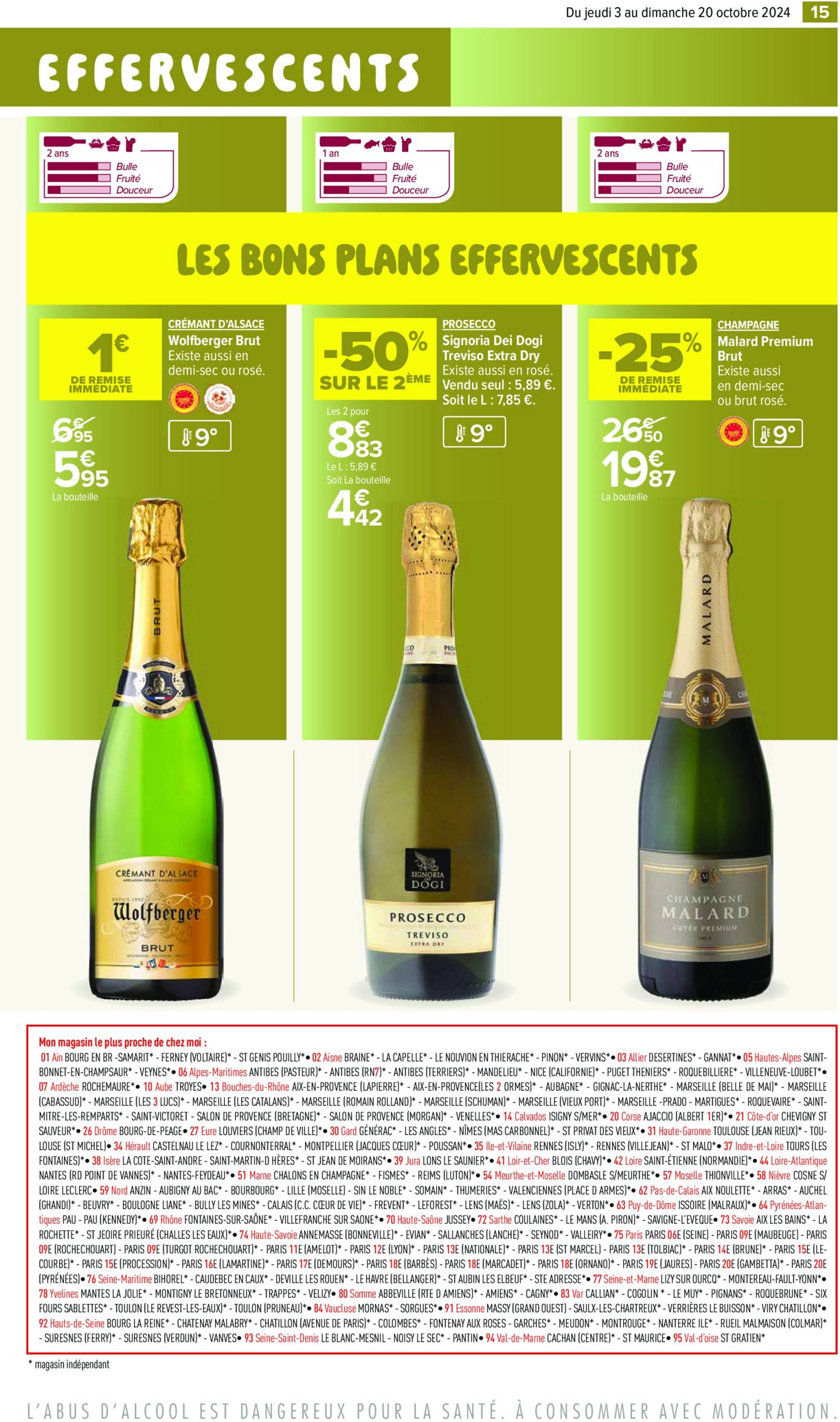 carrefour-market - Catalogue Carrefour Market - Aux Foire Vins valable dès 03.10. - 20.10. - page: 17