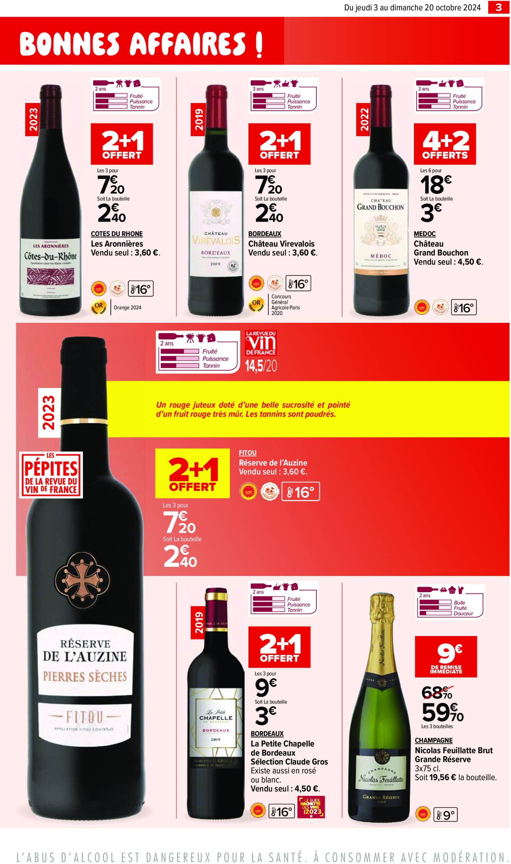 carrefour-market - Catalogue Carrefour Market - Aux Foire Vins valable dès 03.10. - 20.10. - page: 5