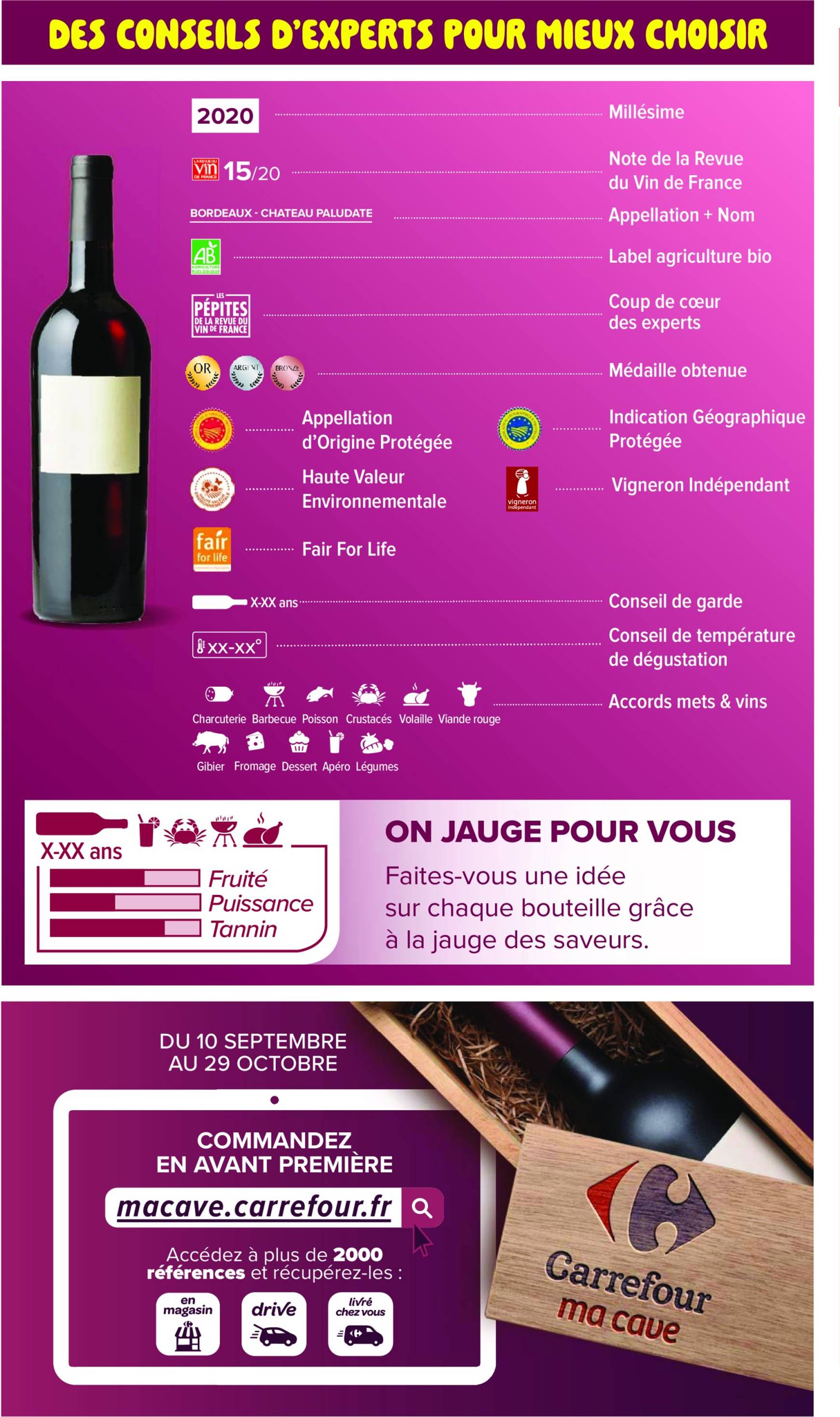 carrefour-market - Catalogue Carrefour Market - Aux Foire Vins valable dès 03.10. - 20.10. - page: 4