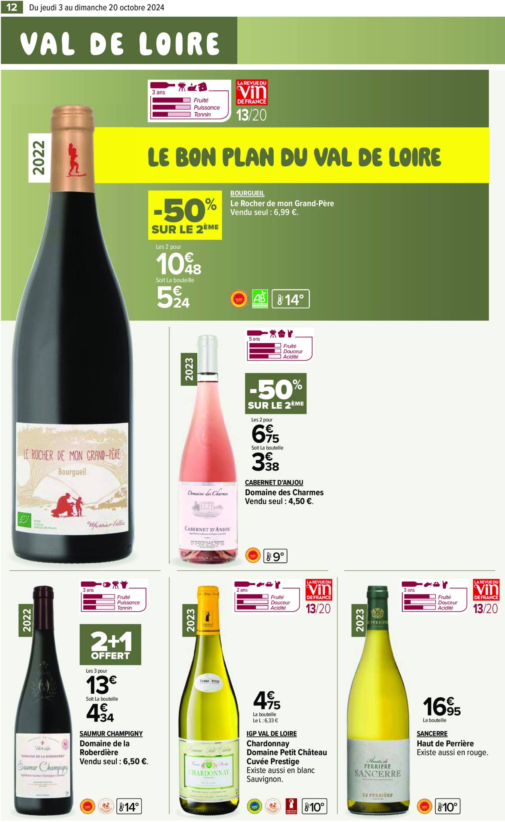 carrefour-market - Catalogue Carrefour Market - Aux Foire Vins valable dès 03.10. - 20.10. - page: 14