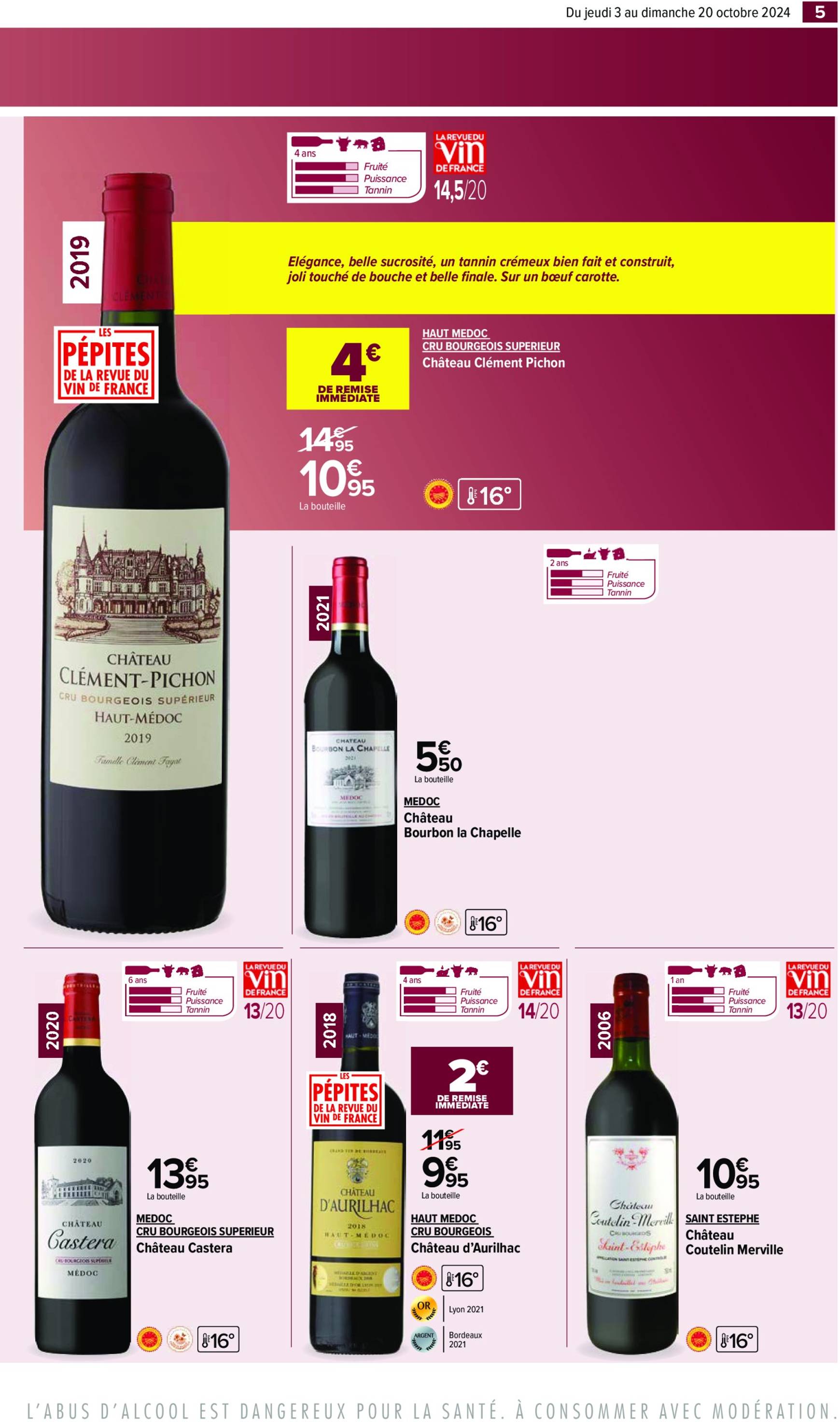 carrefour-market - Catalogue Carrefour Market - Aux Foire Vins valable dès 03.10. - 20.10. - page: 7