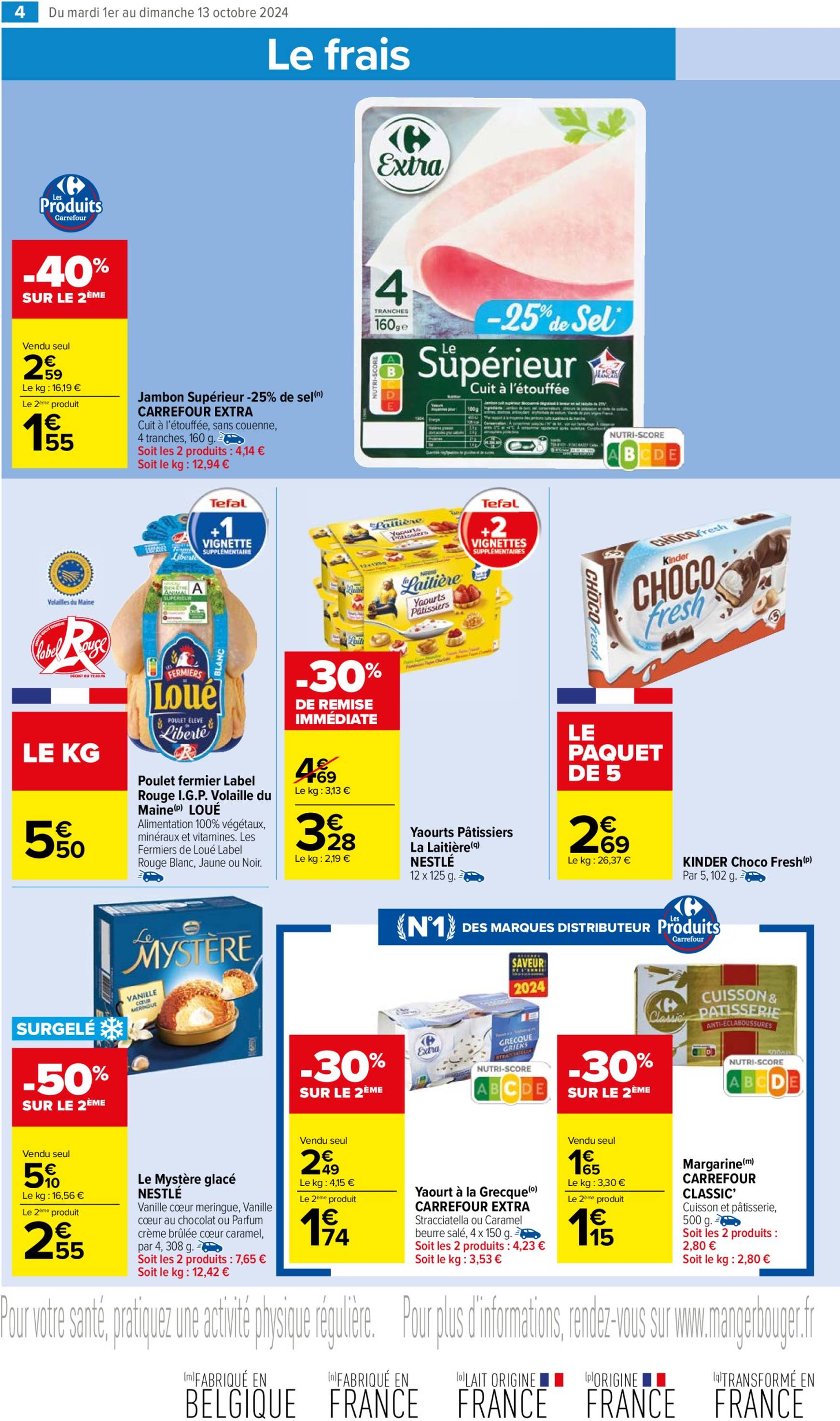 carrefour-market - Catalogue Carrefour Market valable dès 01.10. - 13.10. - page: 6