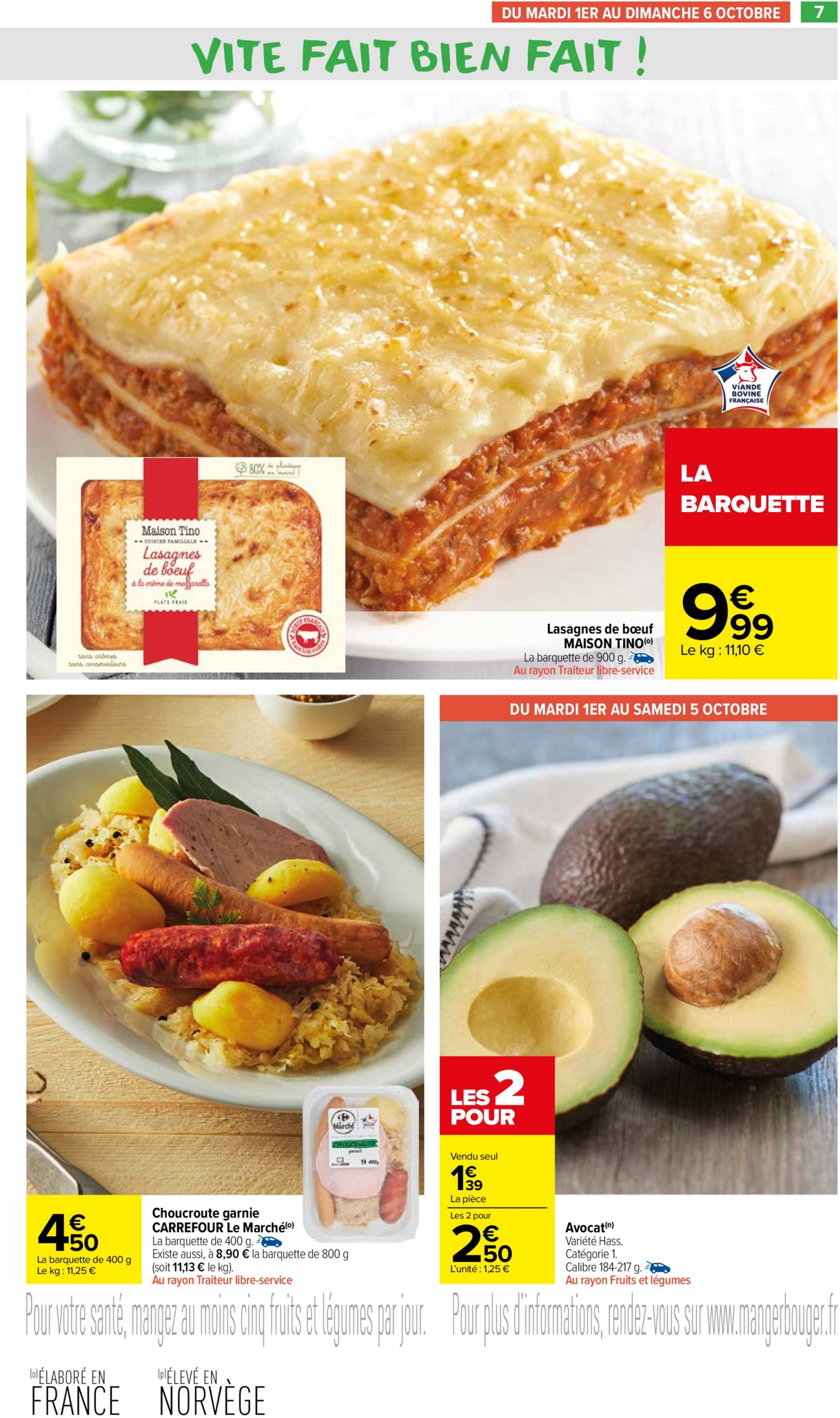 carrefour-market - Catalogue Carrefour Market valable dès 01.10. - 13.10. - page: 9