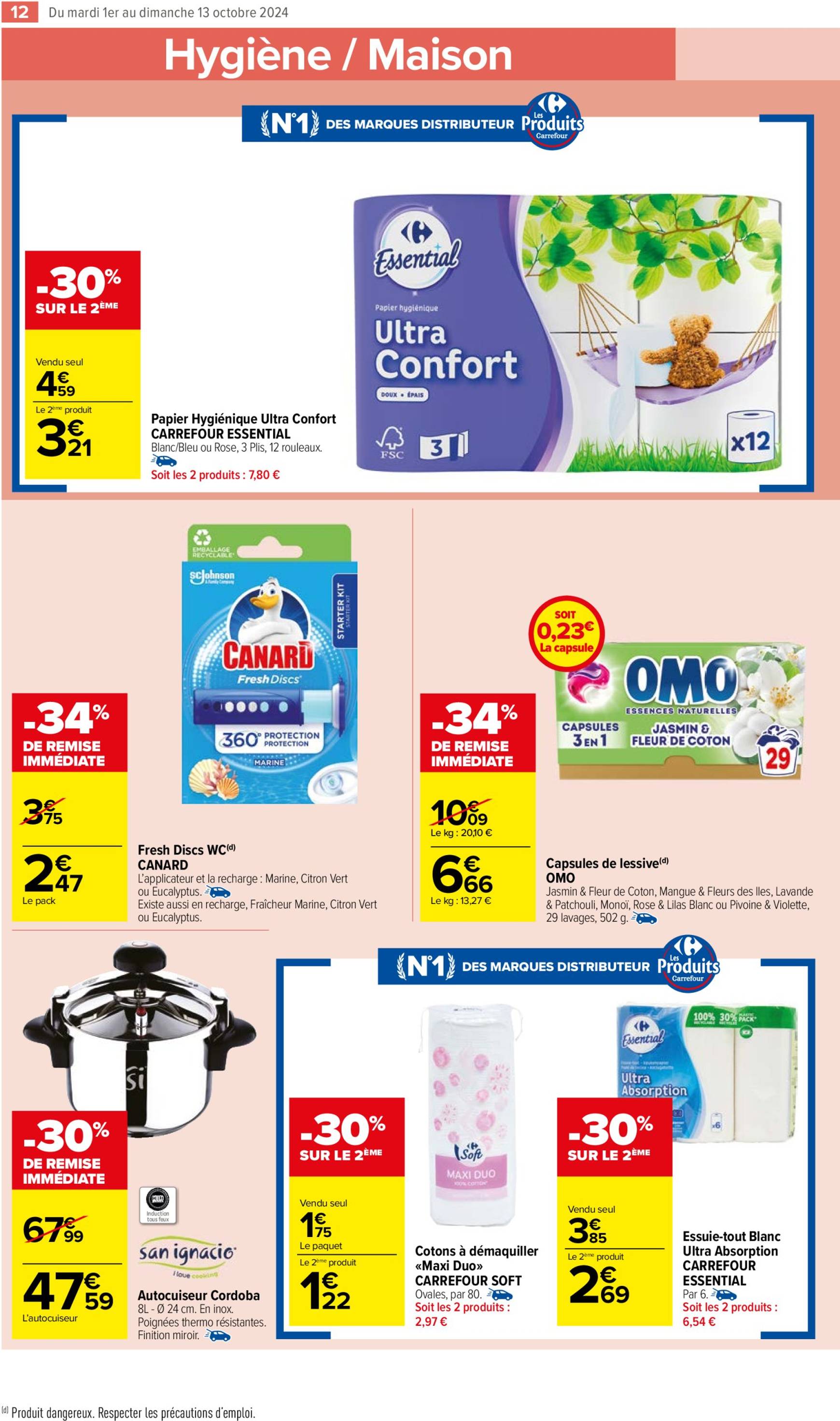 carrefour-market - Catalogue Carrefour Market valable dès 01.10. - 13.10. - page: 14