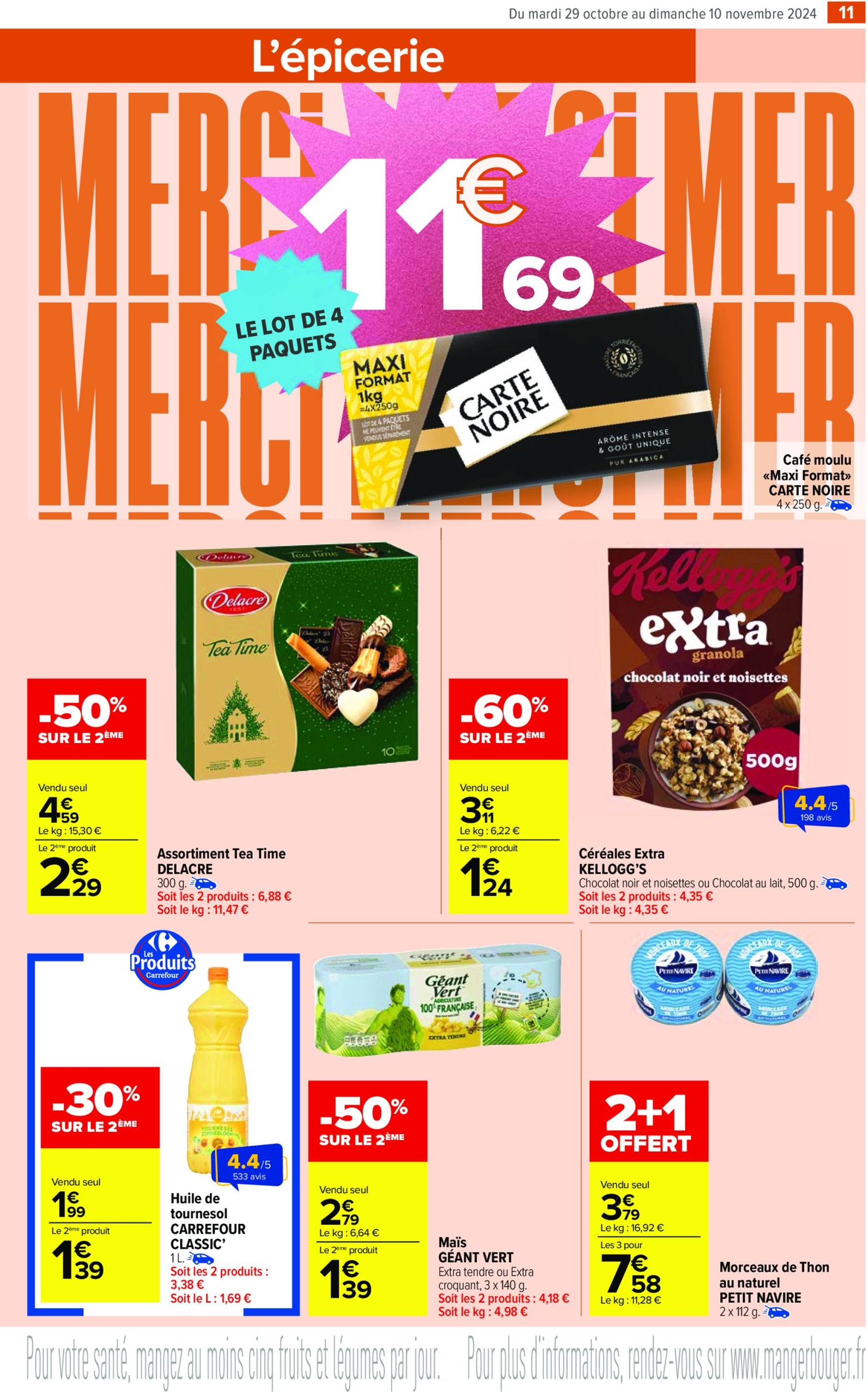 carrefour-market - Catalogue Carrefour Market valable dès 29.10. - 10.11. - page: 13