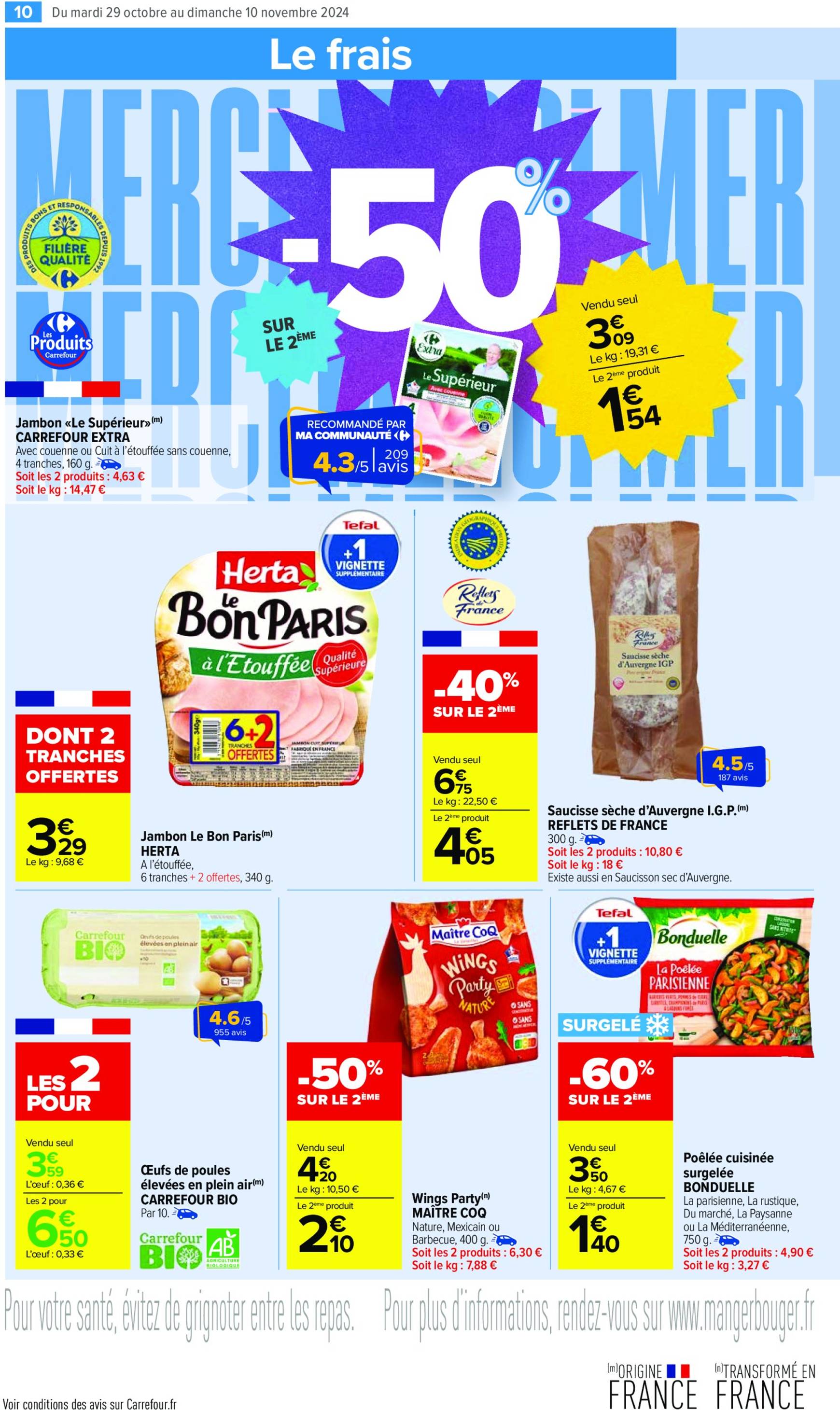 carrefour-market - Catalogue Carrefour Market valable dès 29.10. - 10.11. - page: 12