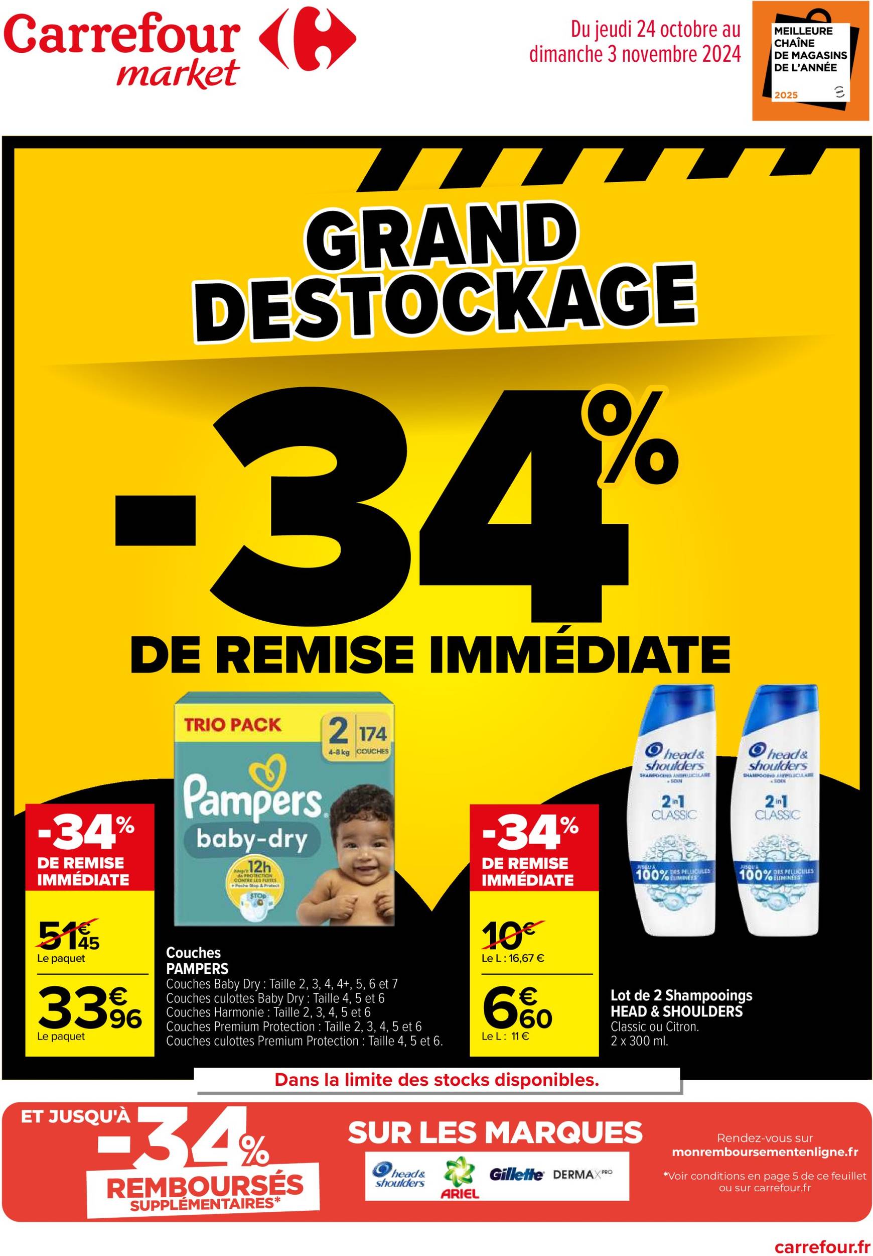 carrefour-market - Catalogue Carrefour Market valable dès 24.10. - 03.11.