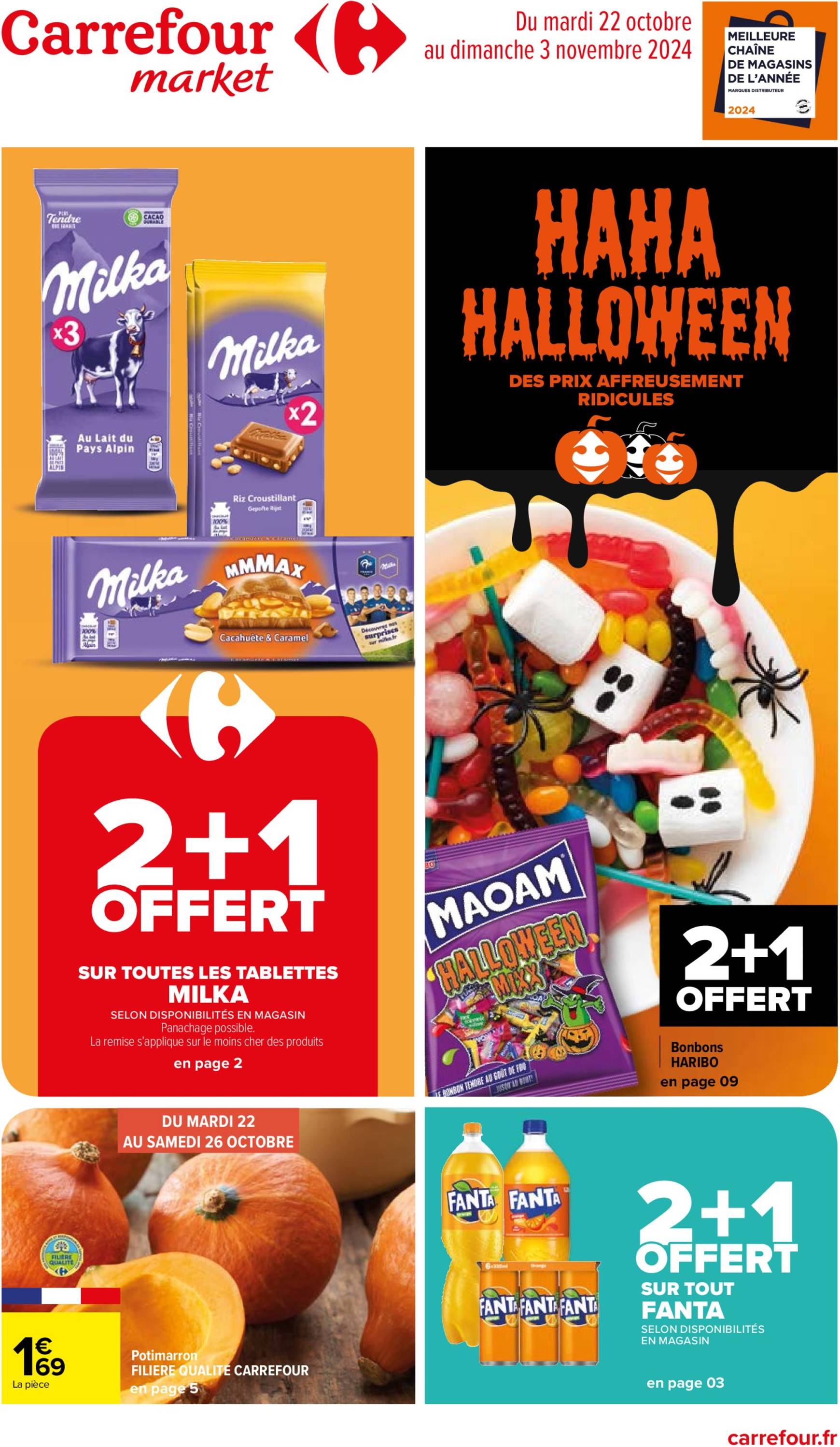 carrefour-market - Catalogue Carrefour Market valable dès 22.10. - 03.11.