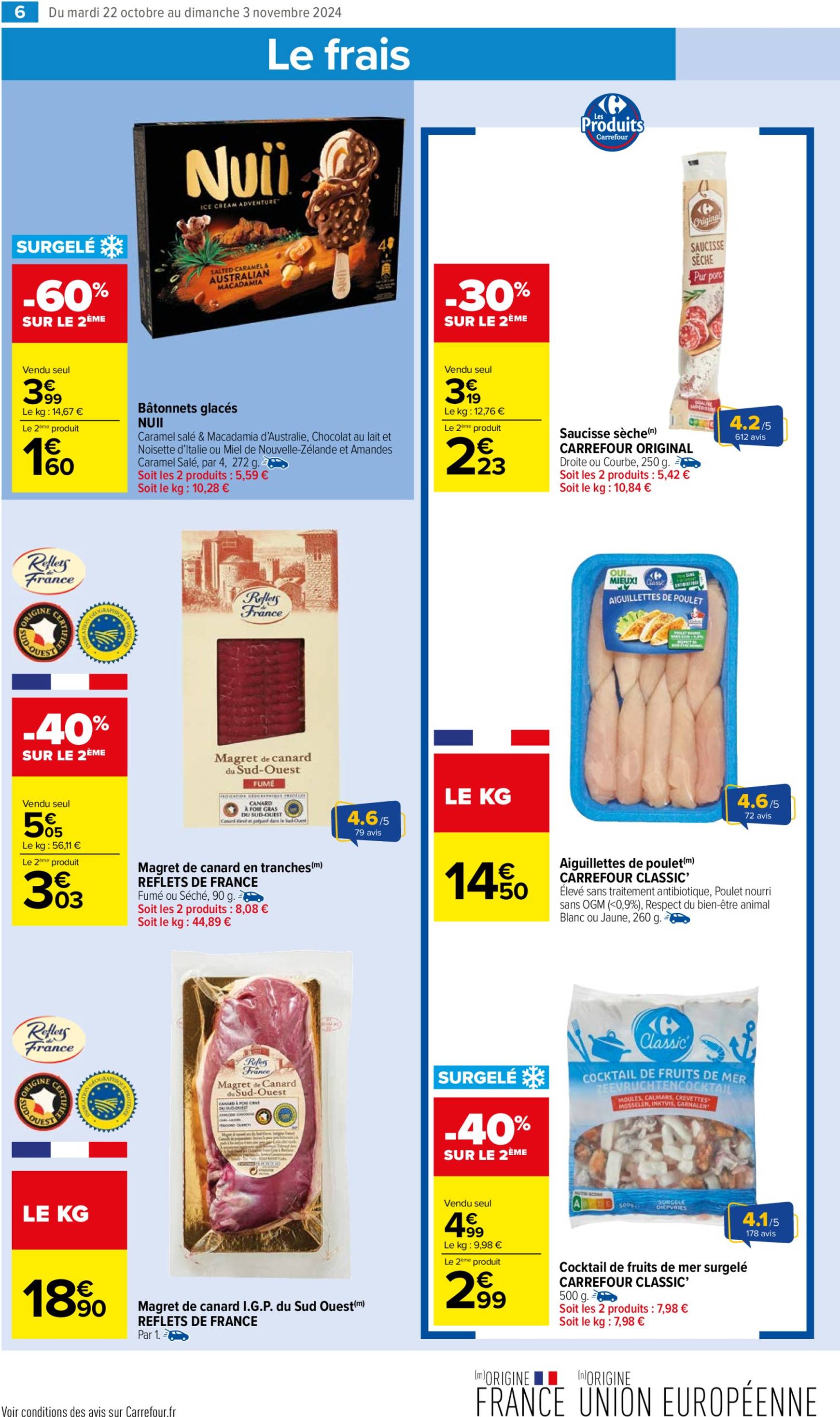 carrefour-market - Catalogue Carrefour Market valable dès 22.10. - 03.11. - page: 8