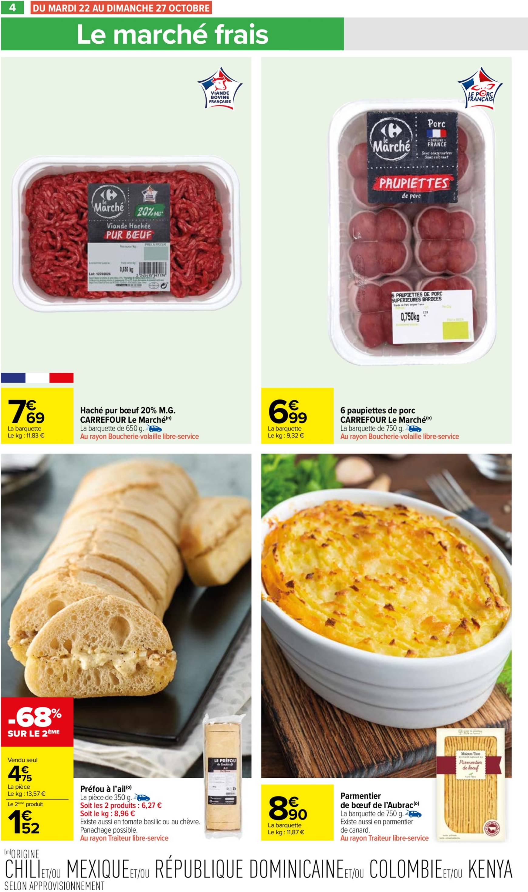 carrefour-market - Catalogue Carrefour Market valable dès 22.10. - 03.11. - page: 6