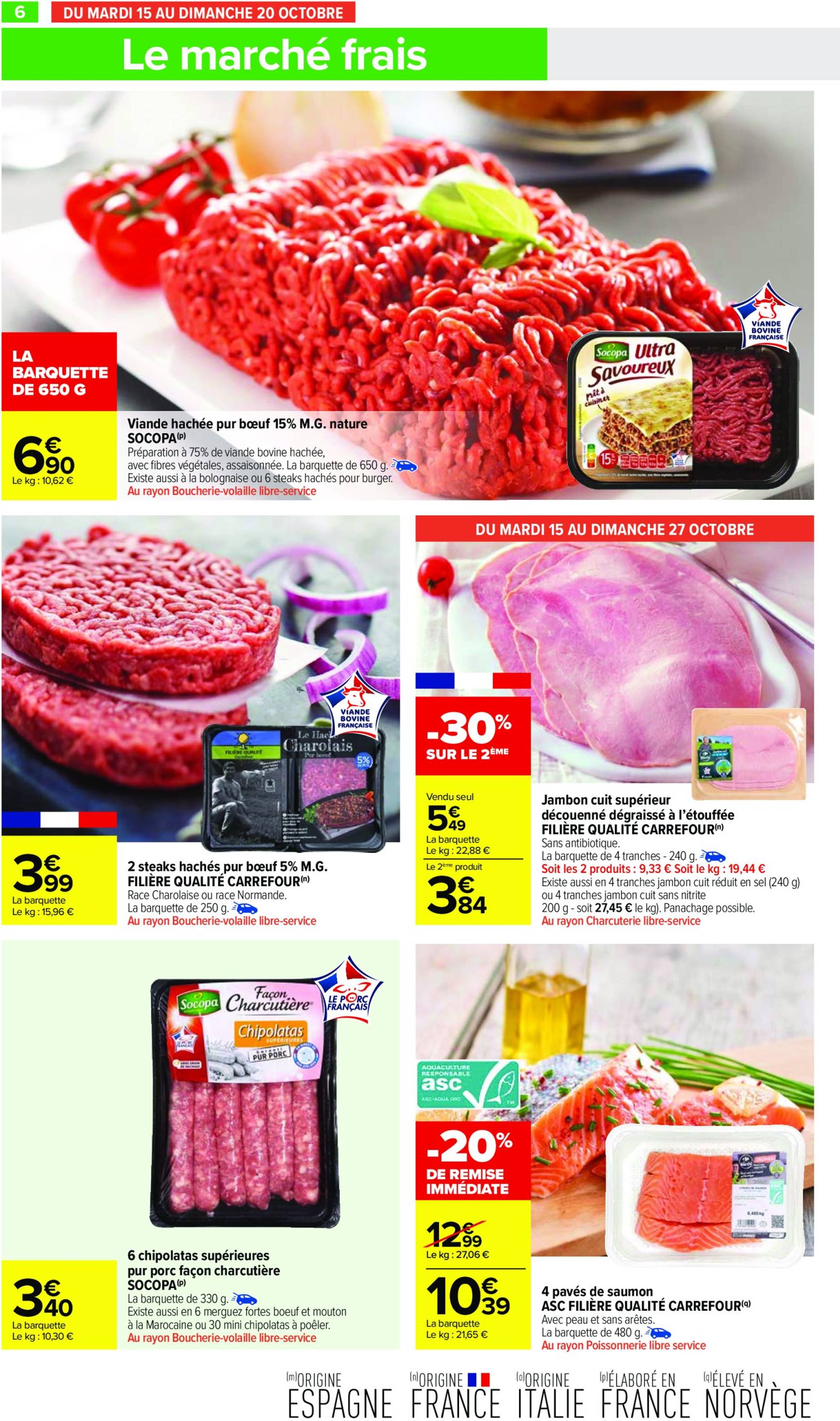 carrefour-market - Catalogue Carrefour Market valable dès 15.10. - 27.10. - page: 8