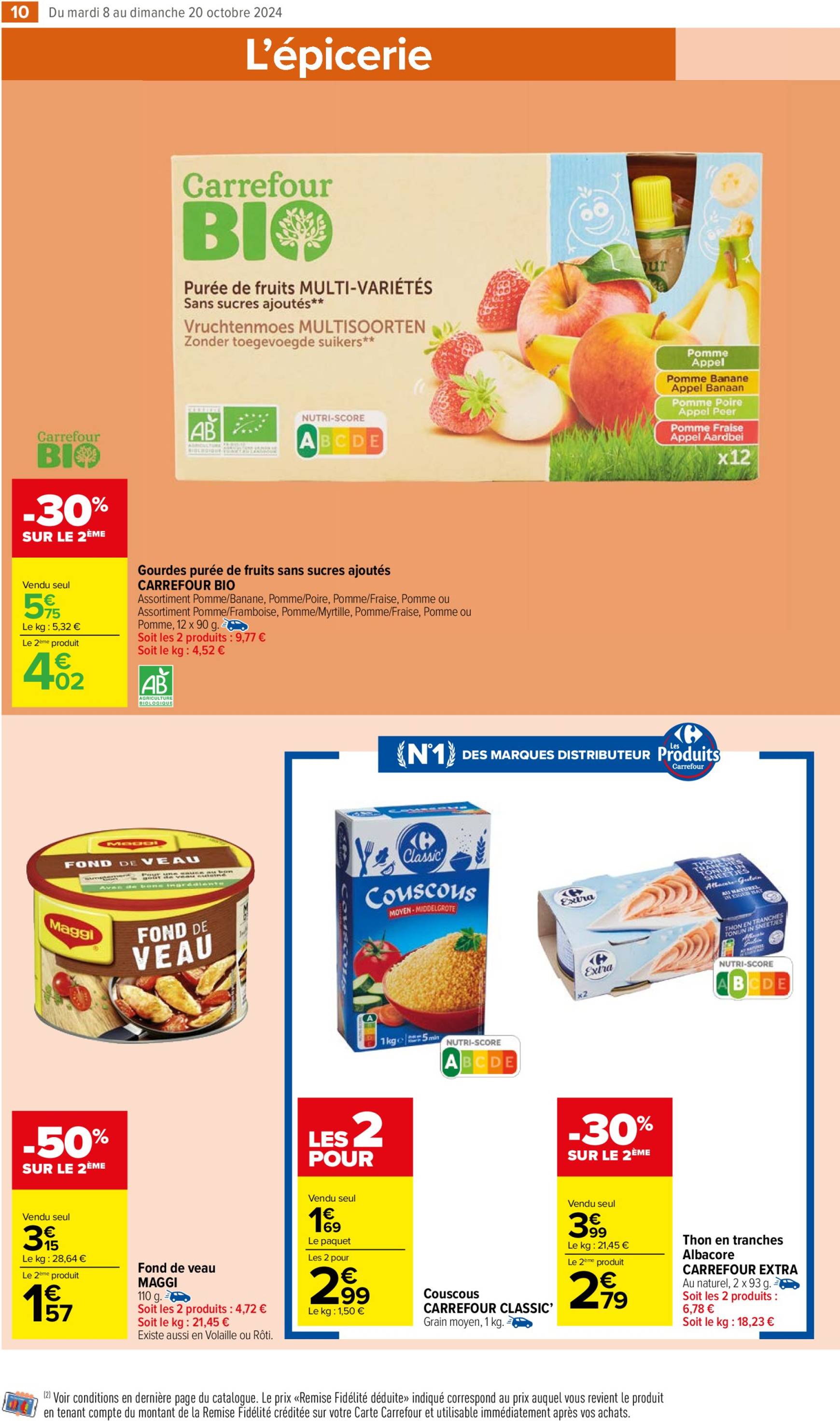 carrefour-market - Catalogue Carrefour Market valable dès 08.10. - 20.10. - page: 12