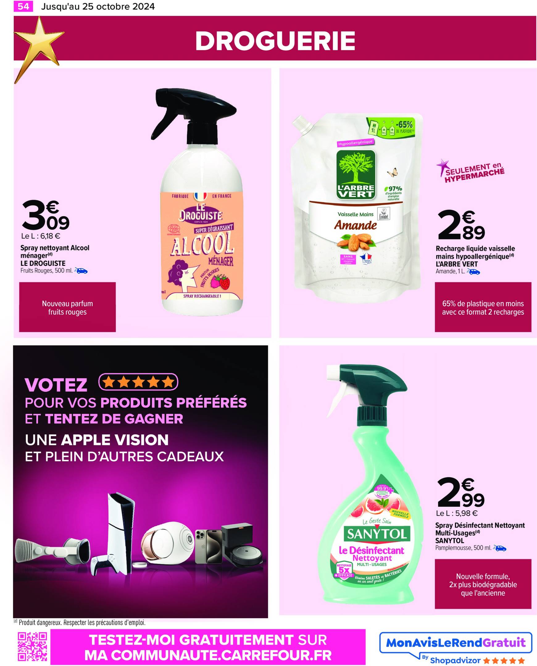 carrefour-market - Catalogue Carrefour Market valable dès 01.10. - 25.10. - page: 54