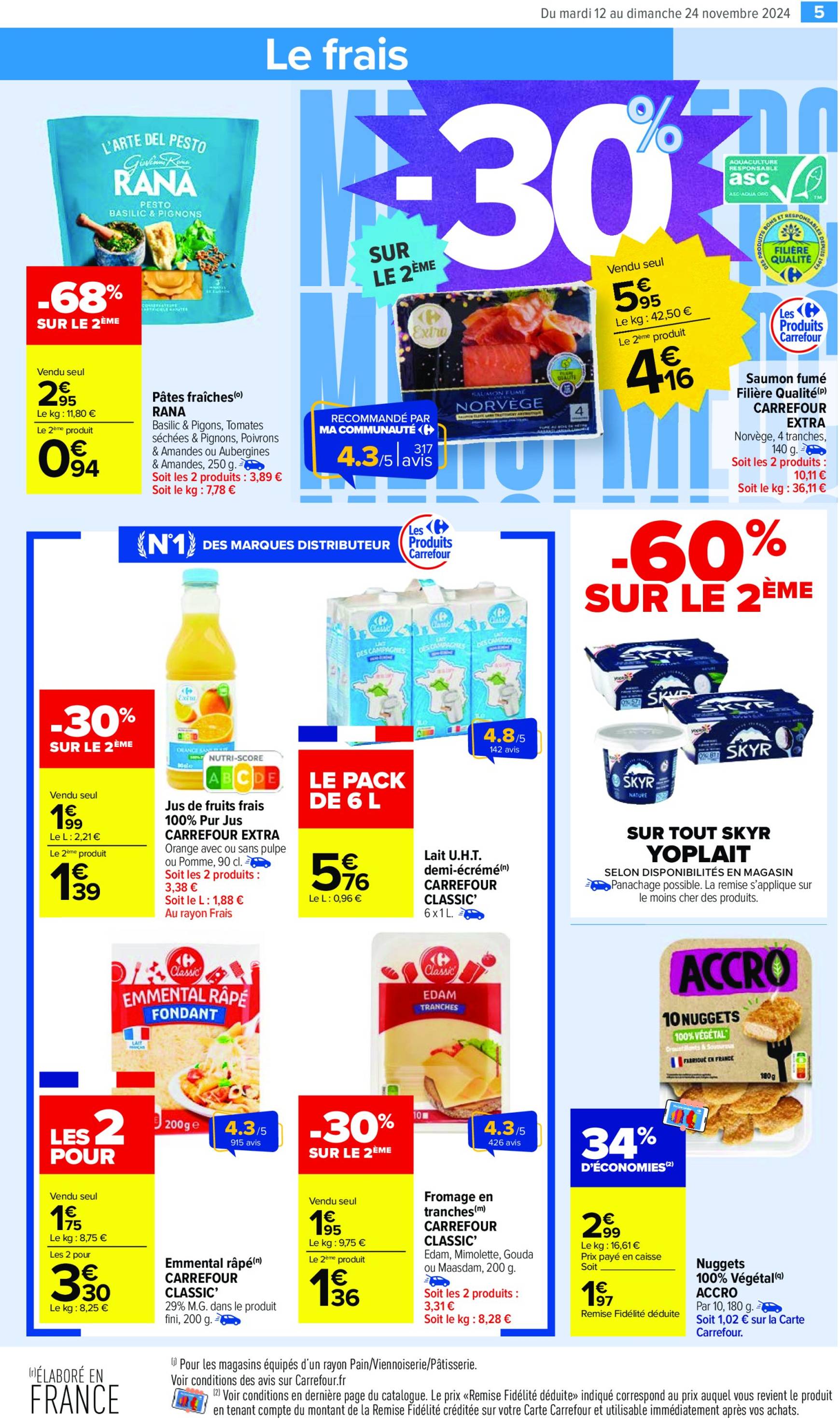 carrefour-market - Catalogue Carrefour Market valable dès 12.11. - 24.11. - page: 7