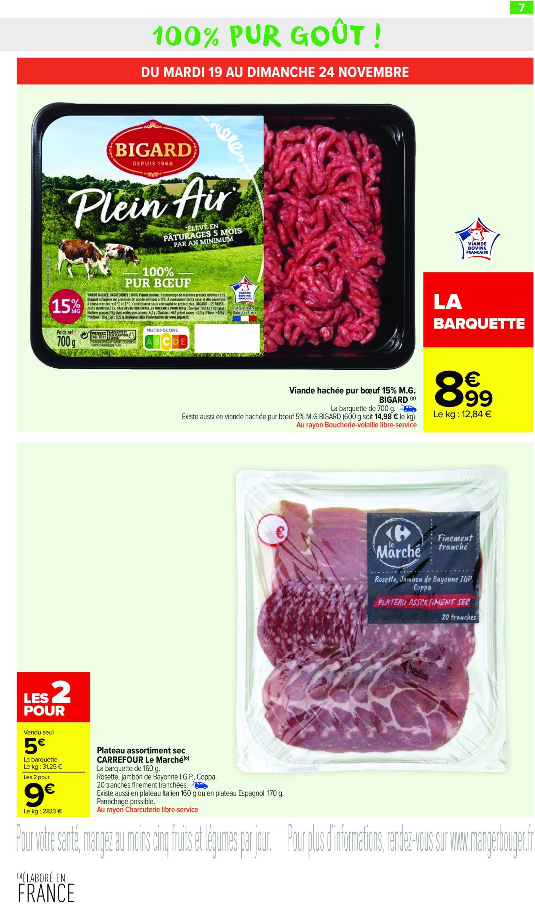 carrefour-market - Catalogue Carrefour Market valable dès 19.11. - 01.12. - page: 9