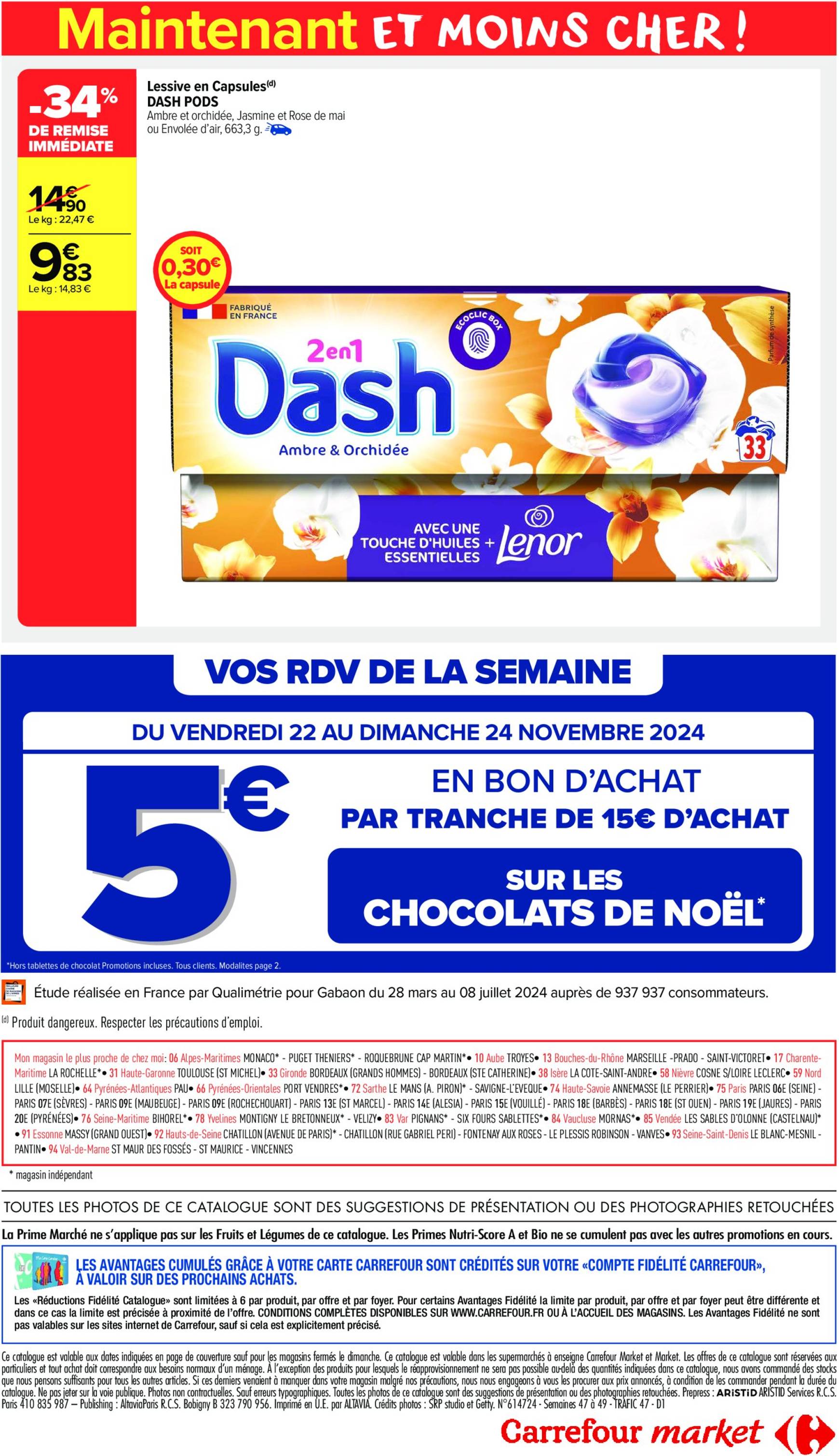 carrefour-market - Catalogue Carrefour Market valable dès 19.11. - 01.12. - page: 2