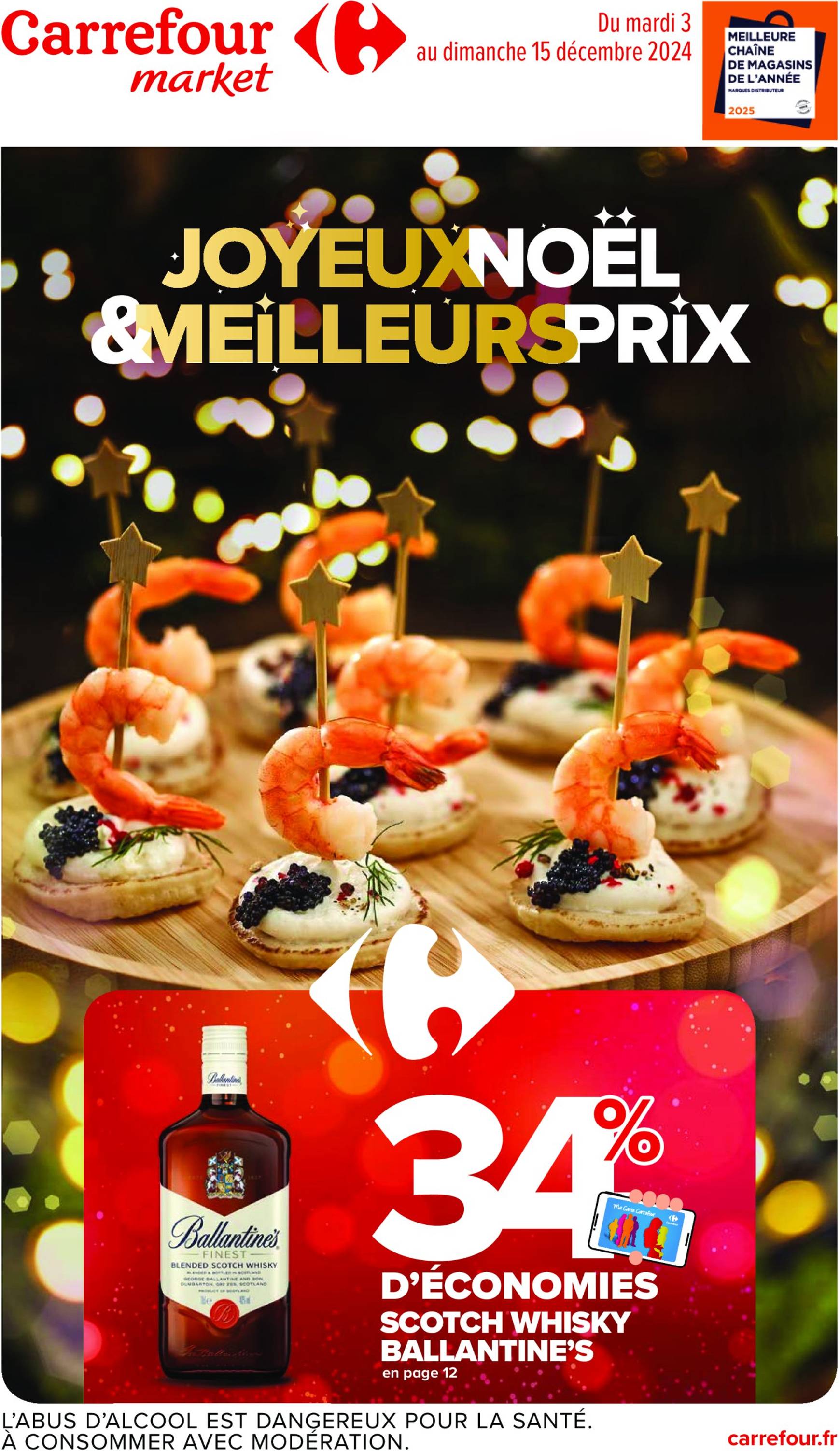 carrefour-market - Catalogue Carrefour Market valable dès 03/12 - 15/12