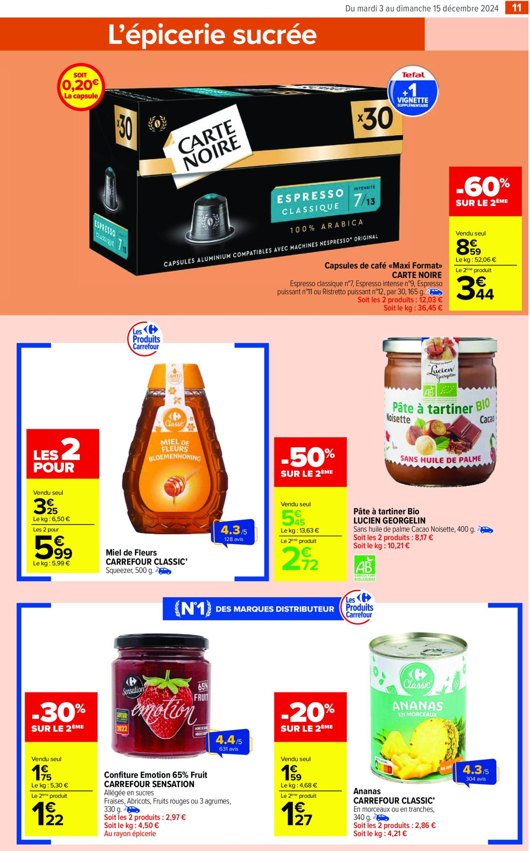 carrefour-market - Catalogue Carrefour Market valable dès 03/12 - 15/12 - page: 17