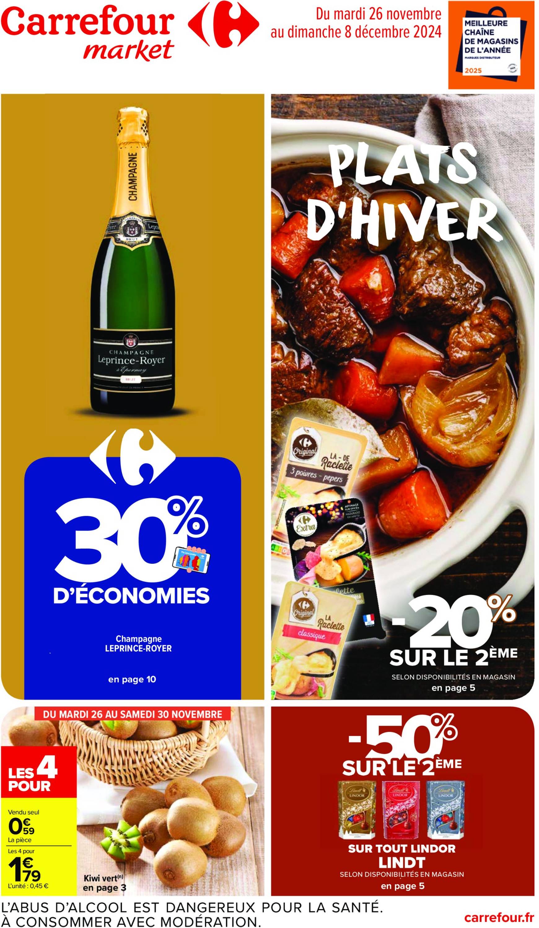 carrefour-market - Catalogue Carrefour Market valable dès 26/11 - 08/12