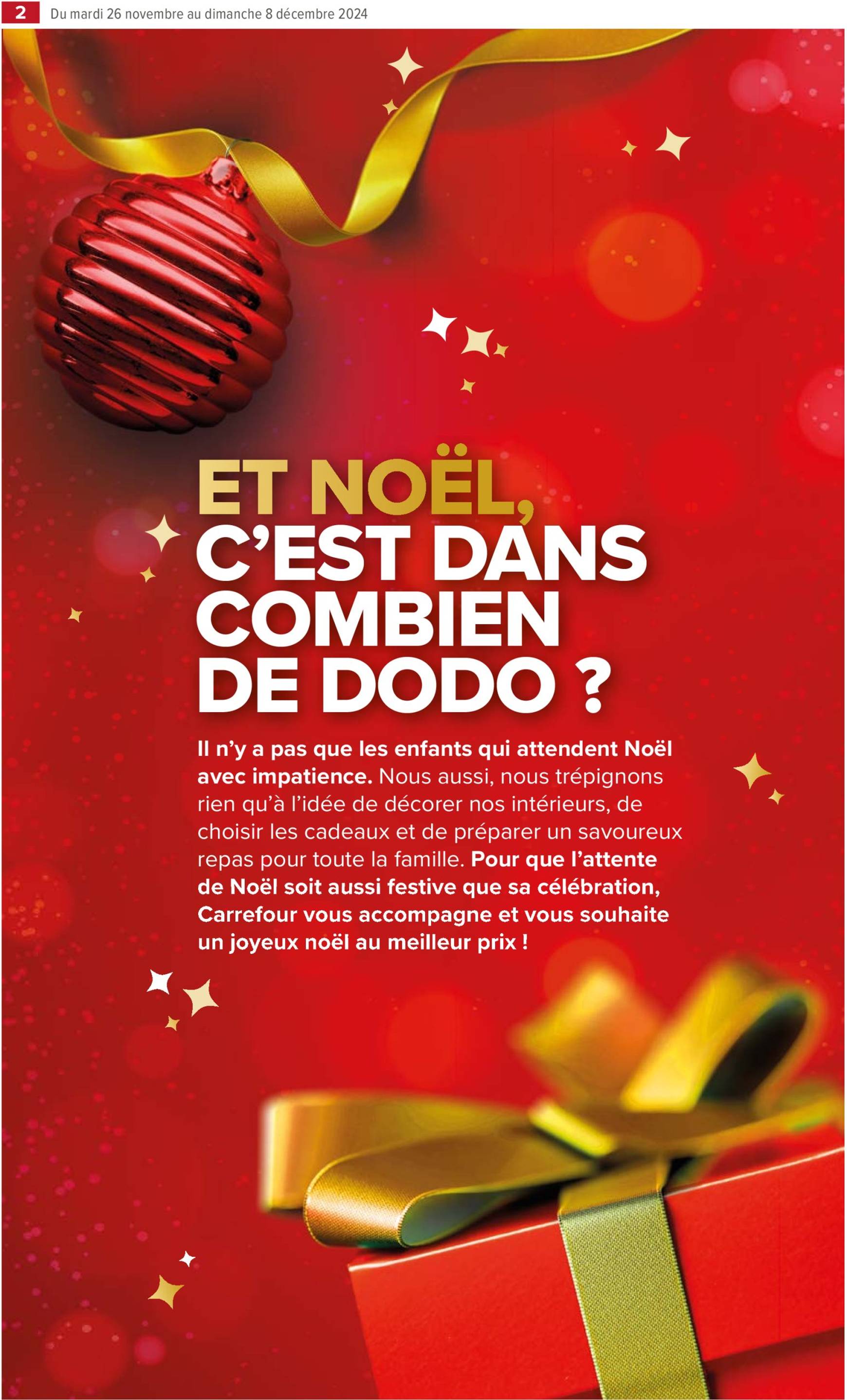 carrefour-market - Catalogue Carrefour Market - Noël valable dès 26/11 - 08/12 - page: 2