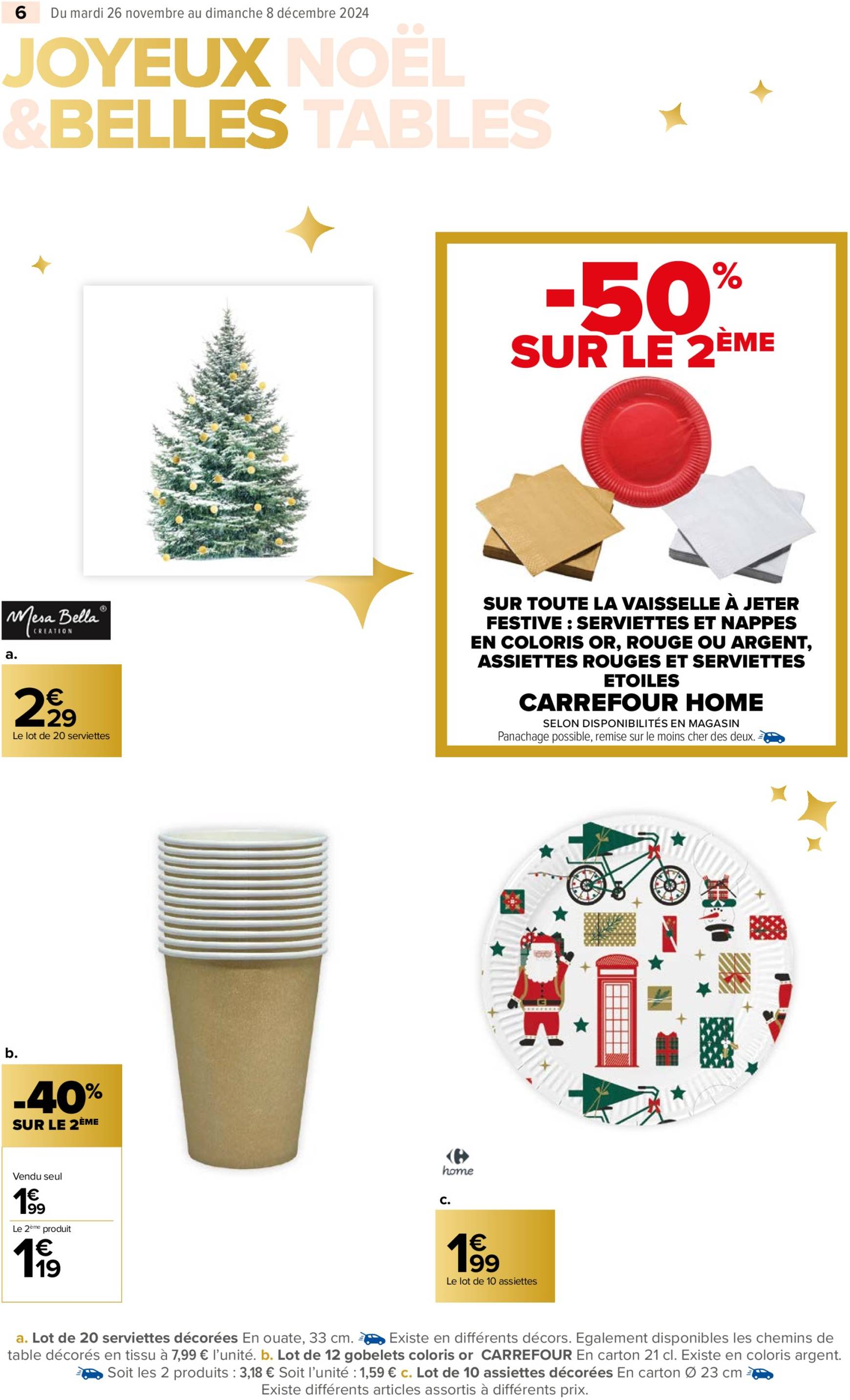 carrefour-market - Catalogue Carrefour Market - Noël valable dès 26/11 - 08/12 - page: 6