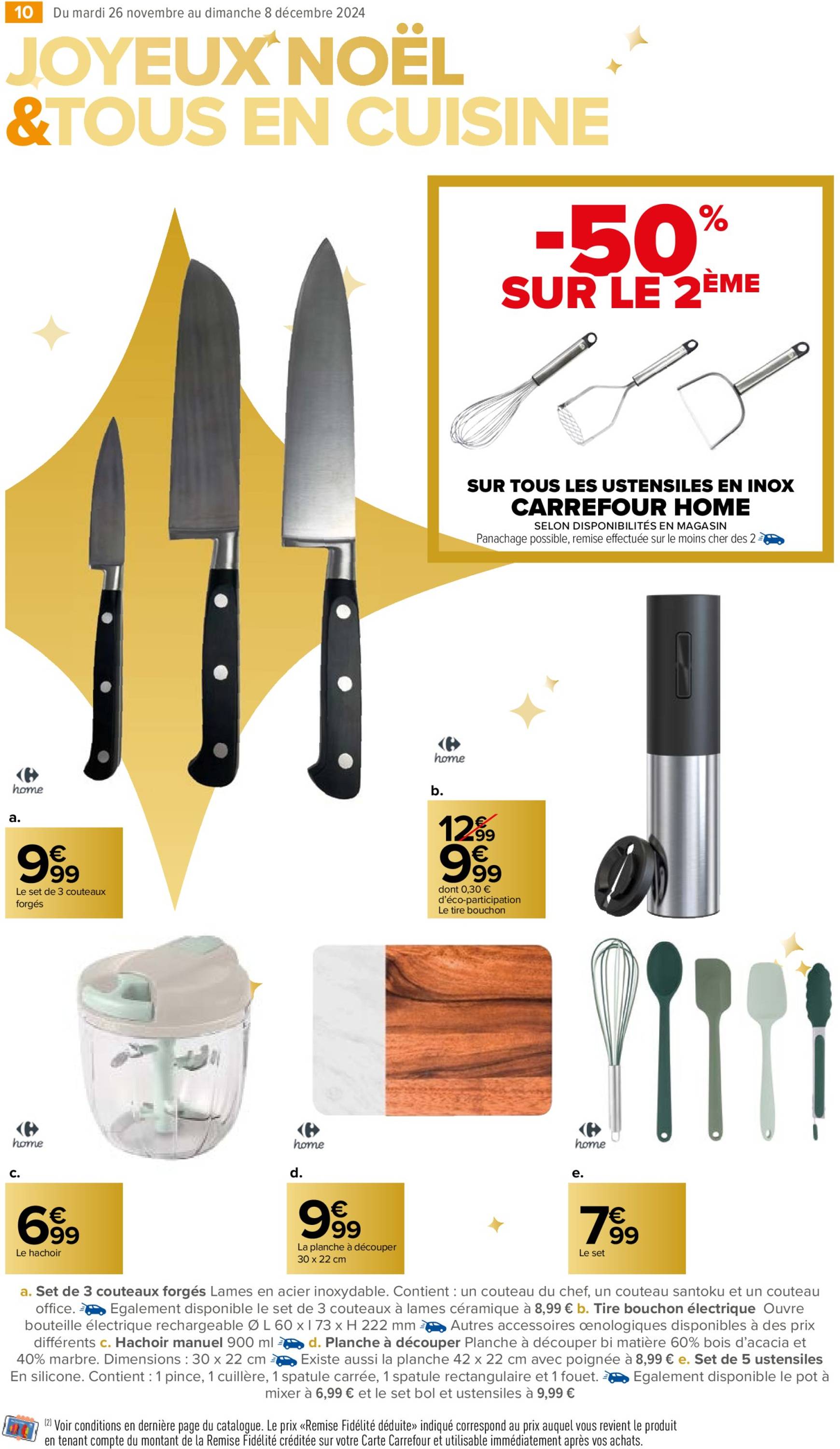 carrefour-market - Catalogue Carrefour Market - Noël valable dès 26/11 - 08/12 - page: 10