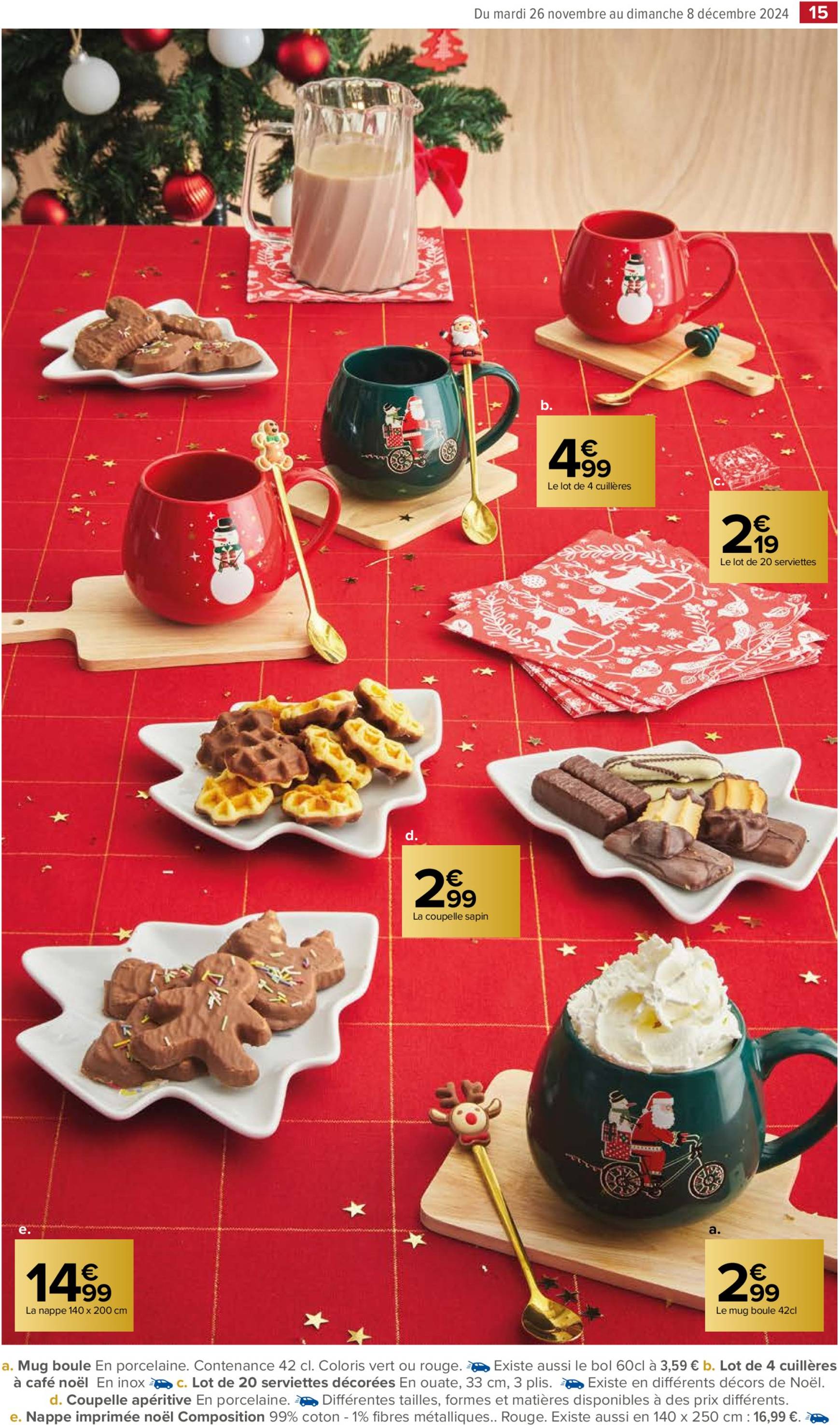 carrefour-market - Catalogue Carrefour Market - Noël valable dès 26/11 - 08/12 - page: 15