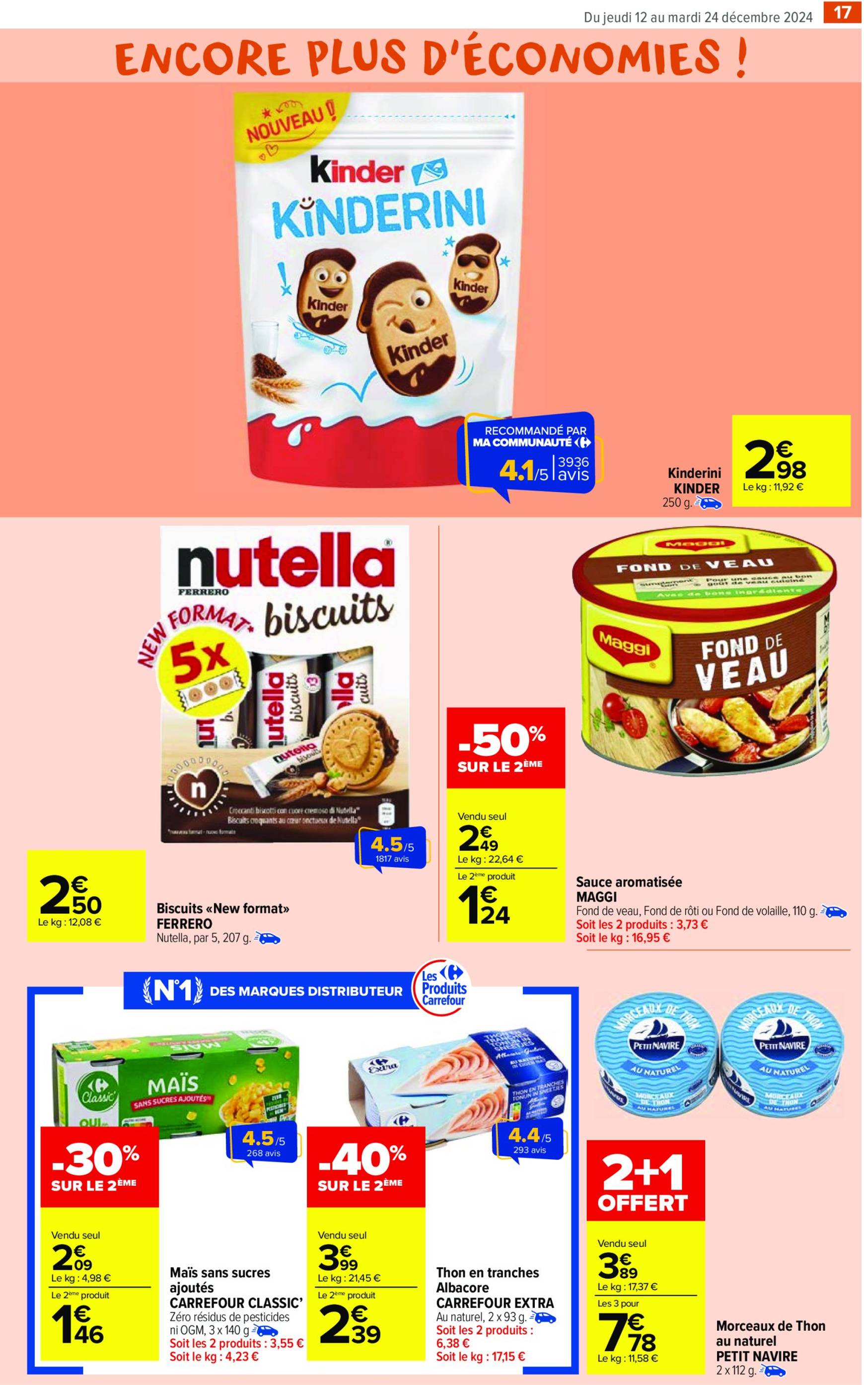 carrefour-market - Catalogue Carrefour Market valable dès 12/12 - 24/12 - page: 23