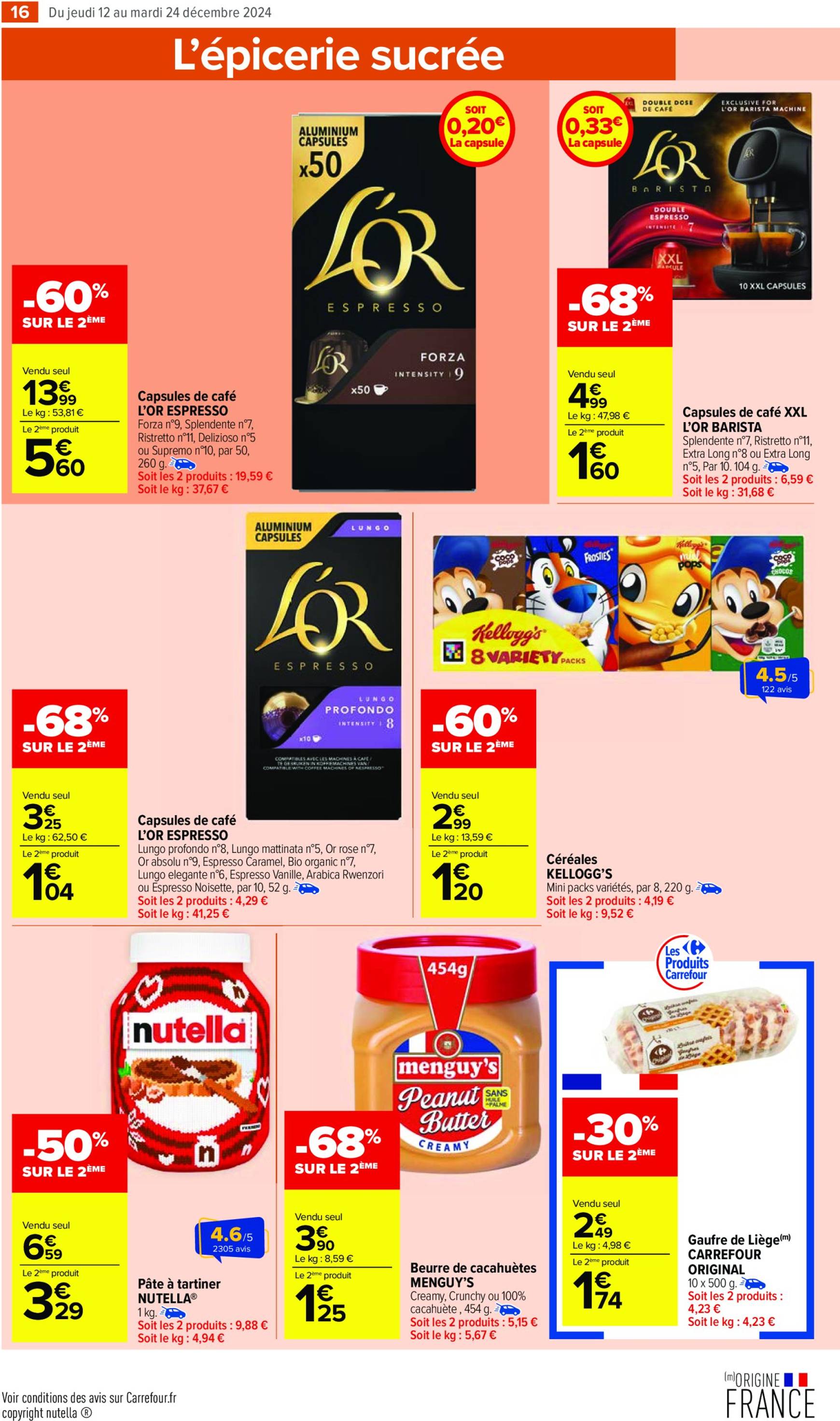 carrefour-market - Catalogue Carrefour Market valable dès 12/12 - 24/12 - page: 22