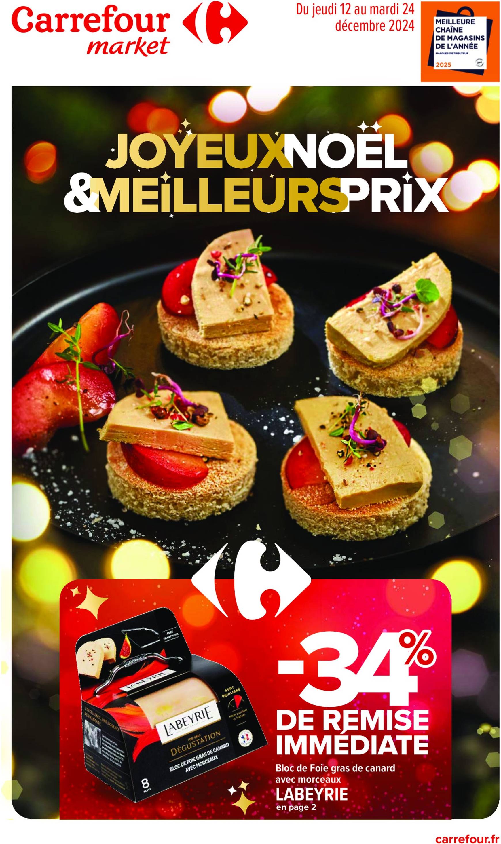 carrefour-market - Catalogue Carrefour Market valable dès 12/12 - 24/12