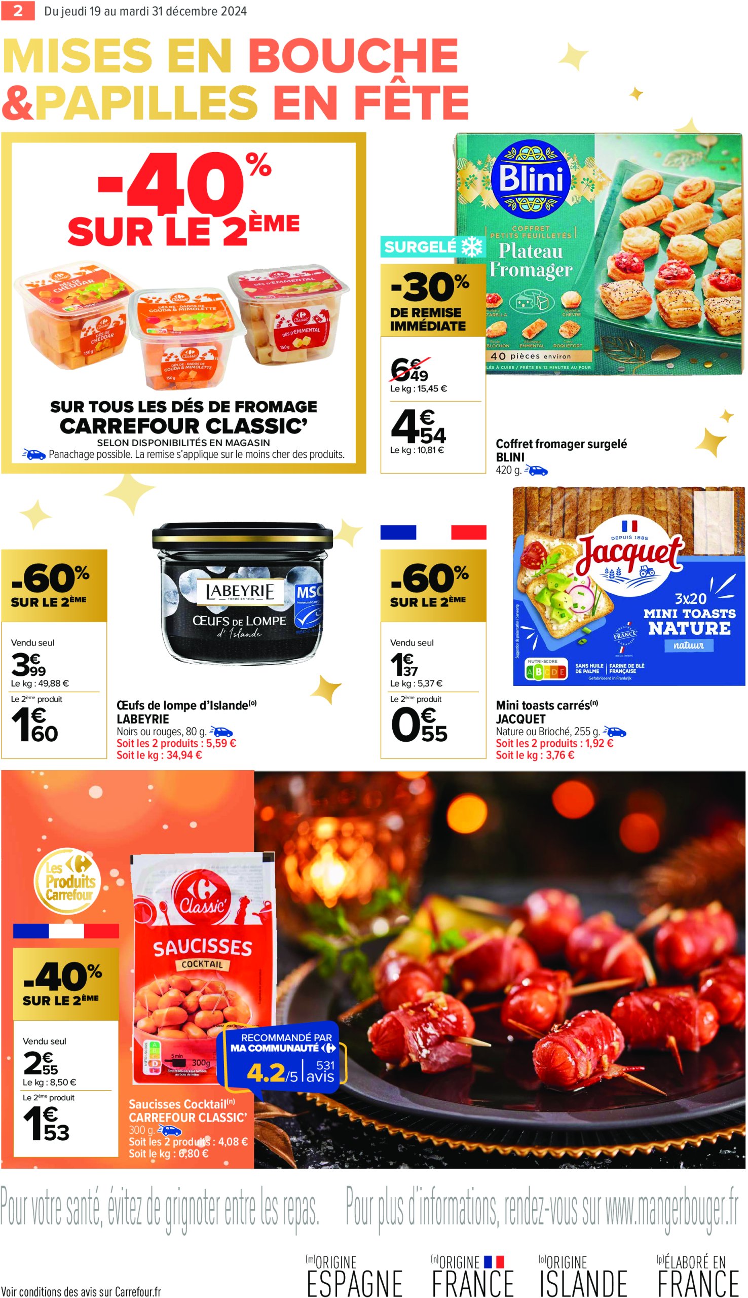 carrefour-market - Catalogue Carrefour Market valable dès 19/12 - 31/12 - page: 4