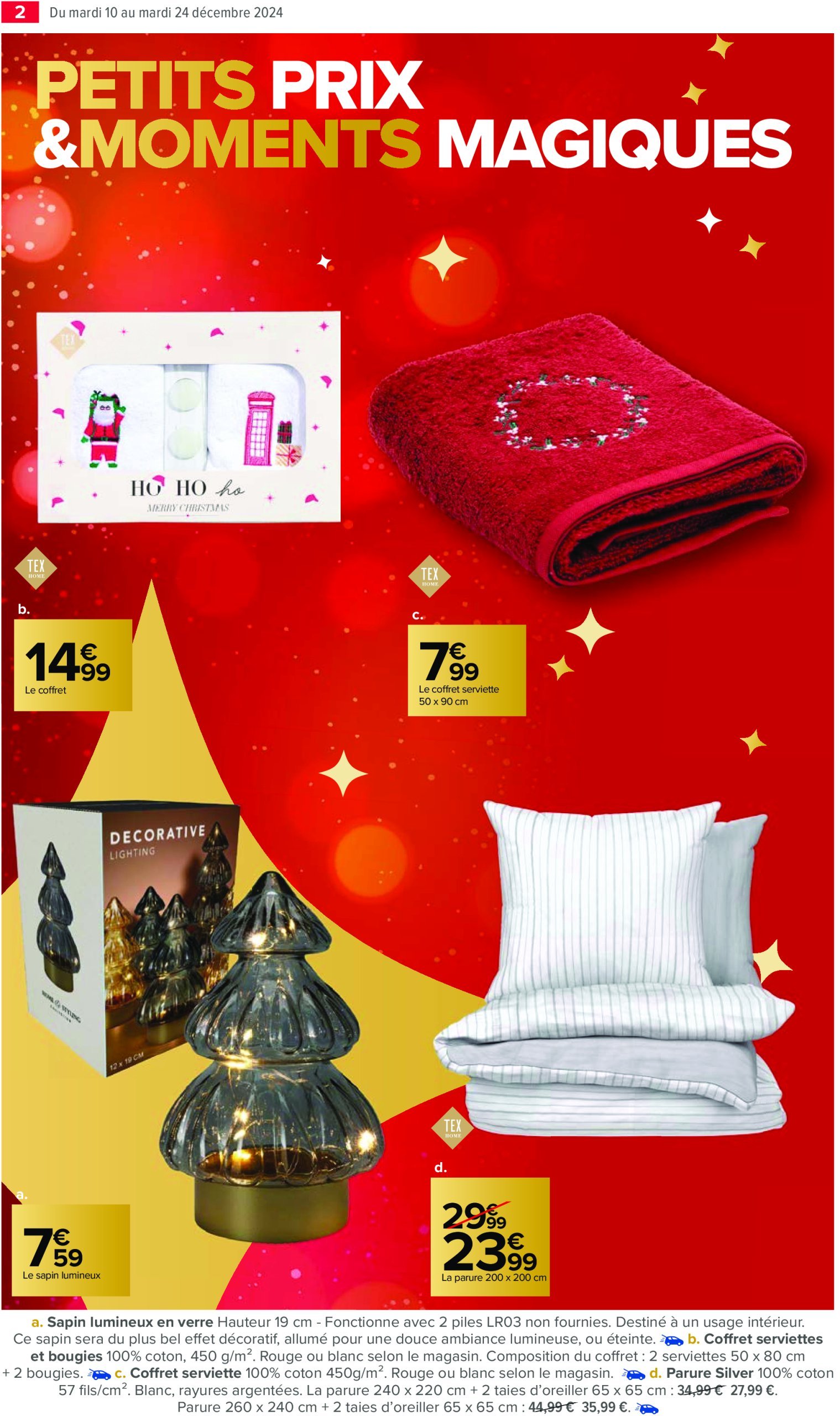 carrefour-market - Catalogue Carrefour Market - Noël valable dès 10/12 - 24/12 - page: 2