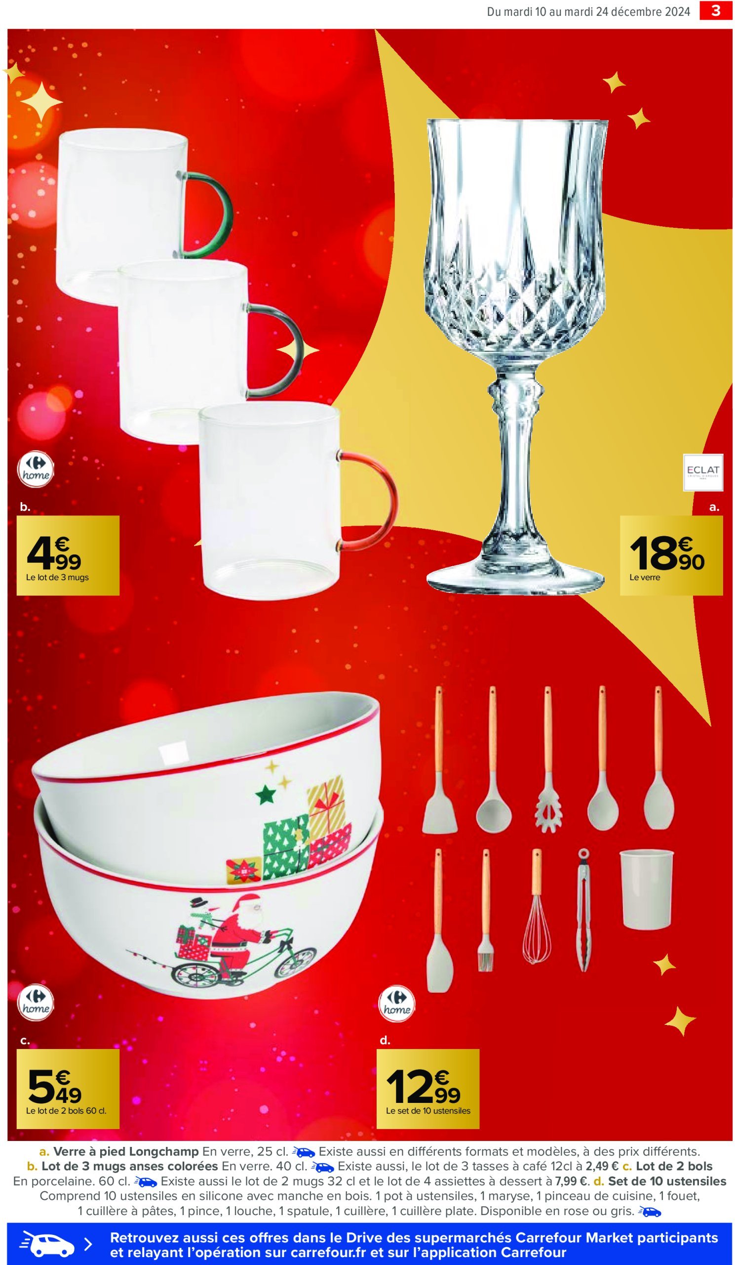 carrefour-market - Catalogue Carrefour Market - Noël valable dès 10/12 - 24/12 - page: 3