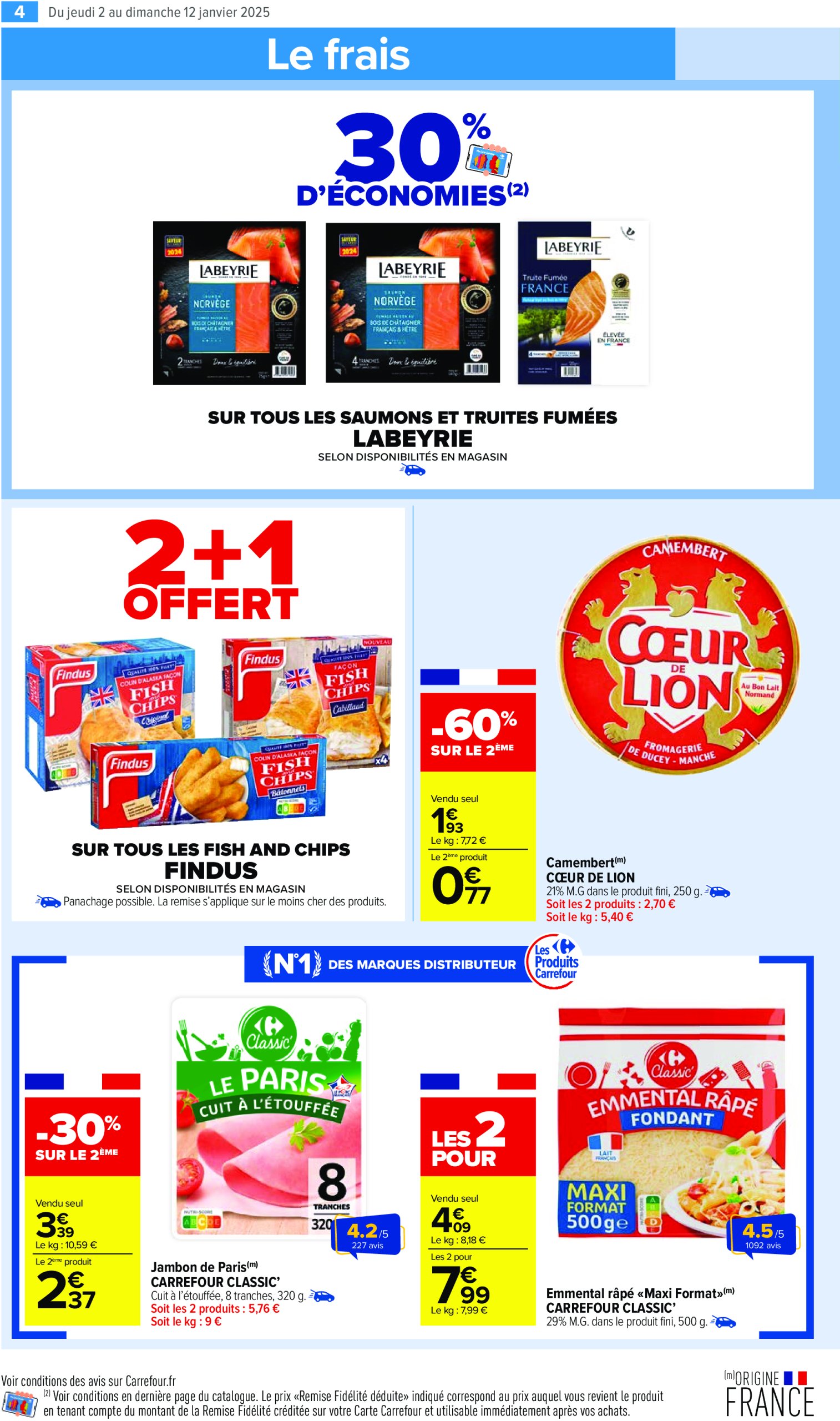 carrefour-market - Catalogue Carrefour Market valable dès 02/01 - 12/01 - page: 6