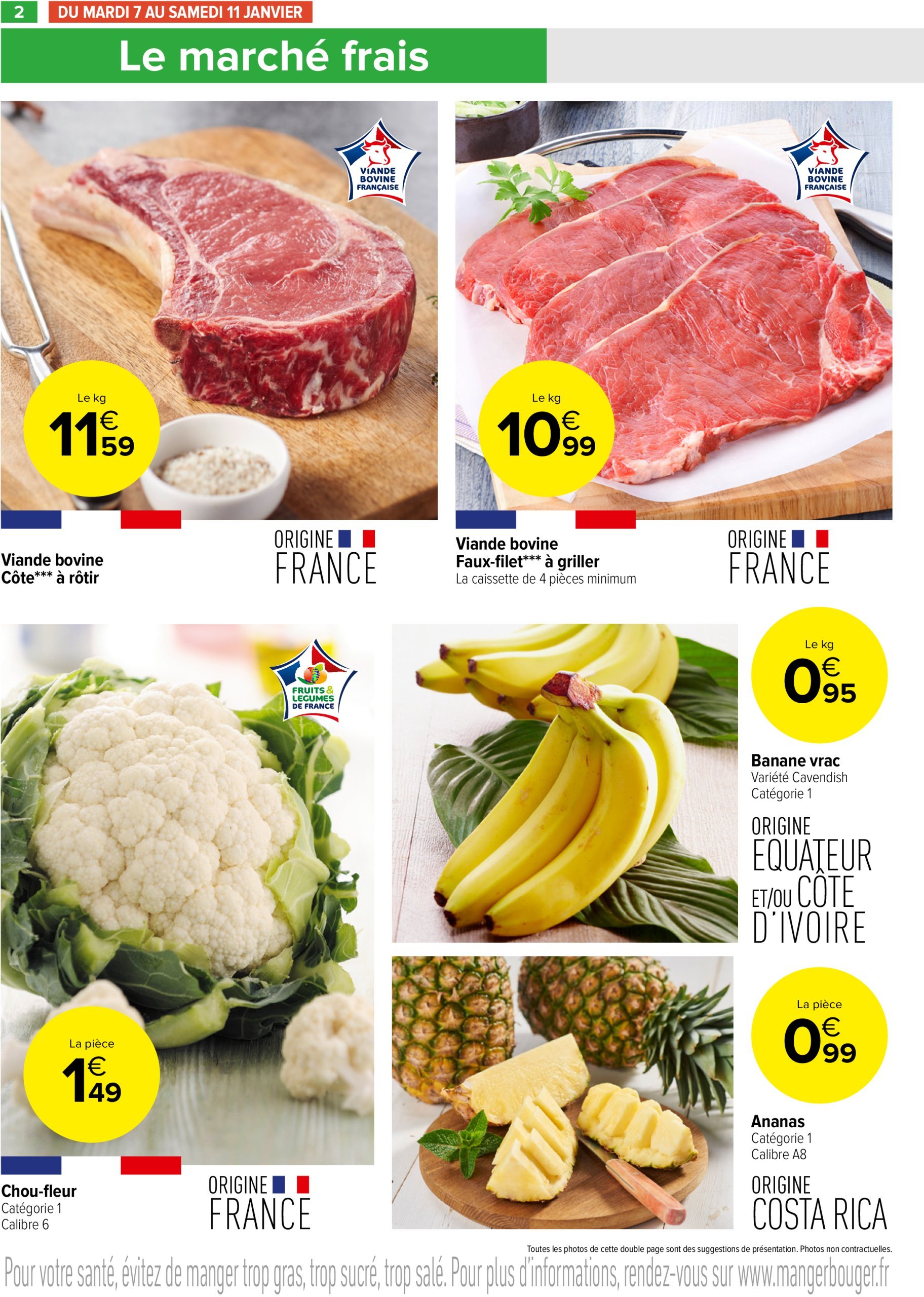 carrefour-market - Catalogue Carrefour Market - Bandol valable dès 07/01 - 11/01 - page: 2