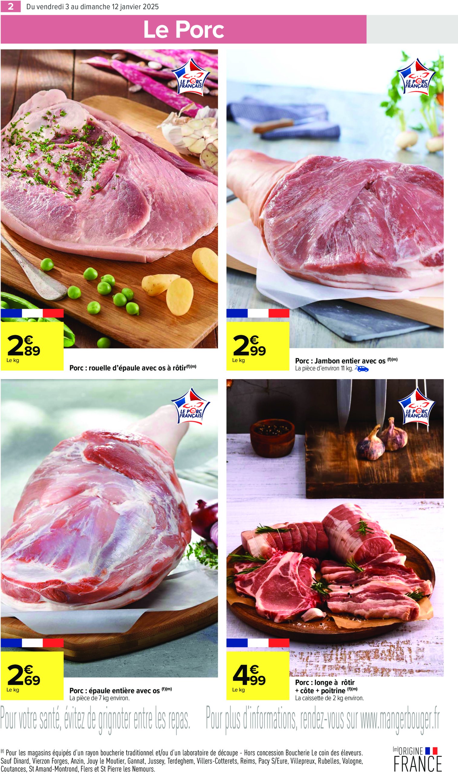 carrefour-market - Catalogue Carrefour Market valable dès 03/01 - 12/01 - page: 4