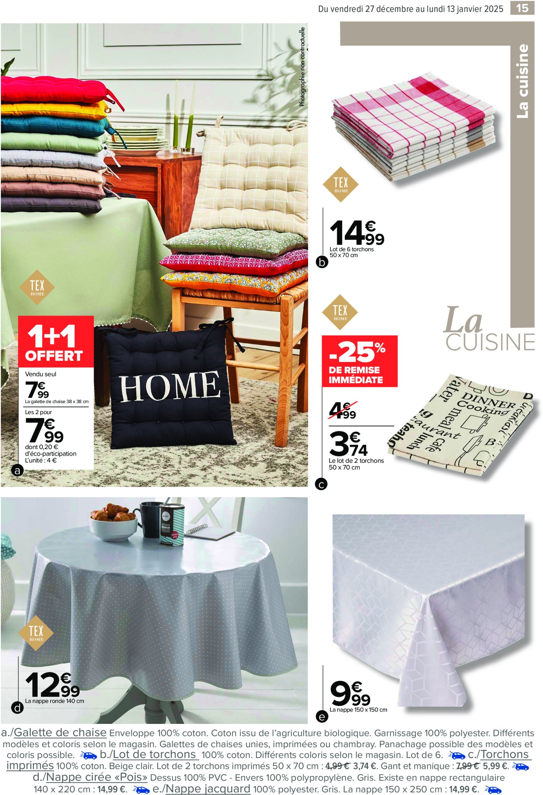 carrefour-market - Catalogue Carrefour Market valable dès 27/12 - 13/01 - page: 16