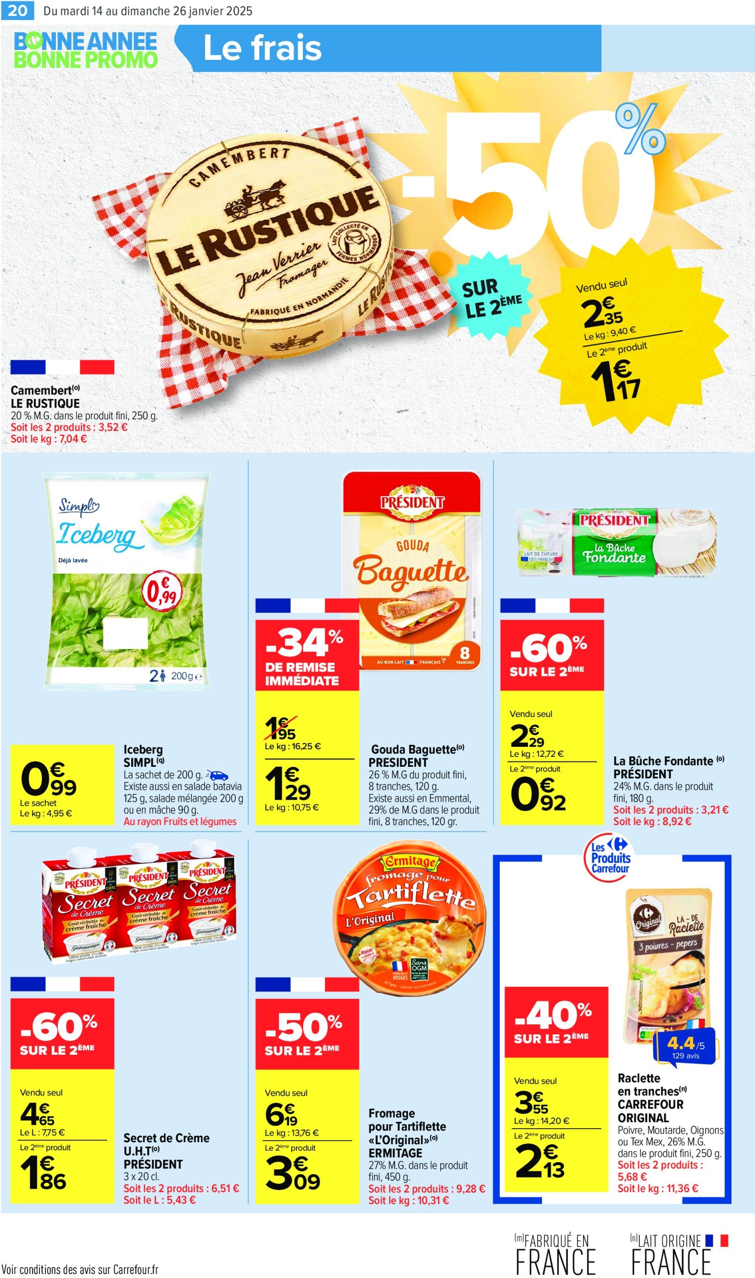 carrefour-market - Catalogue Carrefour Market valable dès 14/01 - 26/01 - page: 22