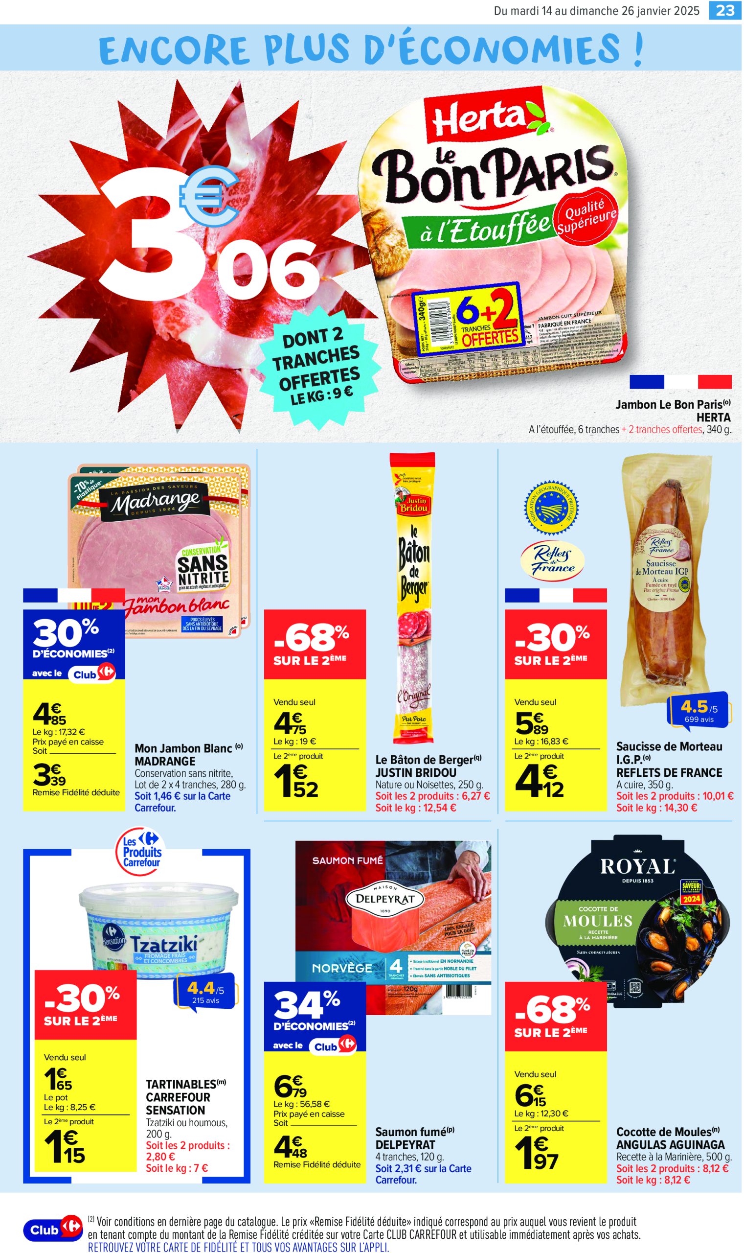 carrefour-market - Catalogue Carrefour Market valable dès 14/01 - 26/01 - page: 25