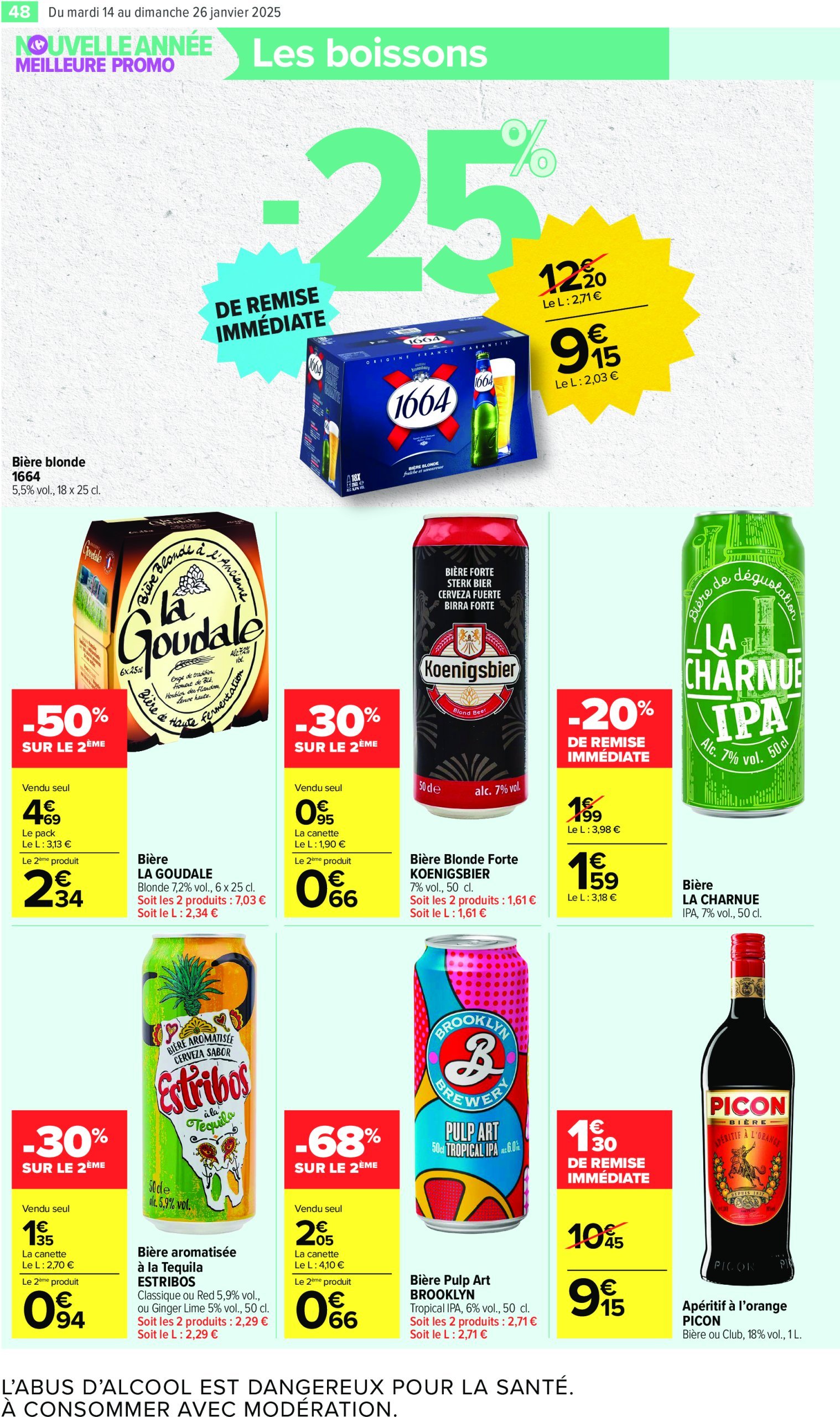 carrefour-market - Catalogue Carrefour Market valable dès 14/01 - 26/01 - page: 50