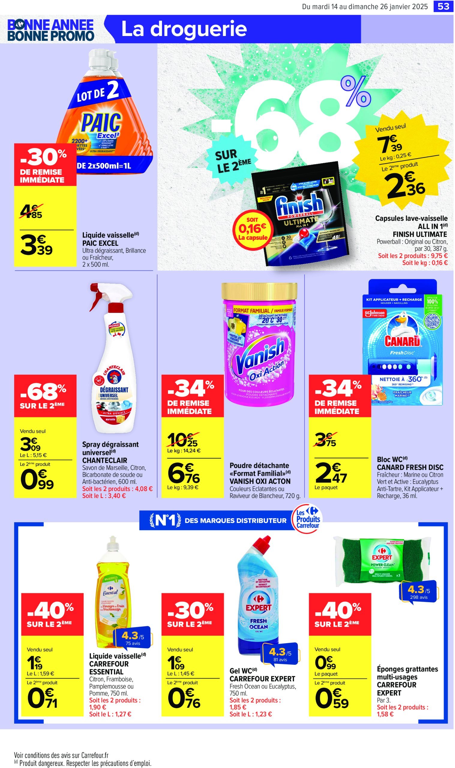 carrefour-market - Catalogue Carrefour Market valable dès 14/01 - 26/01 - page: 55