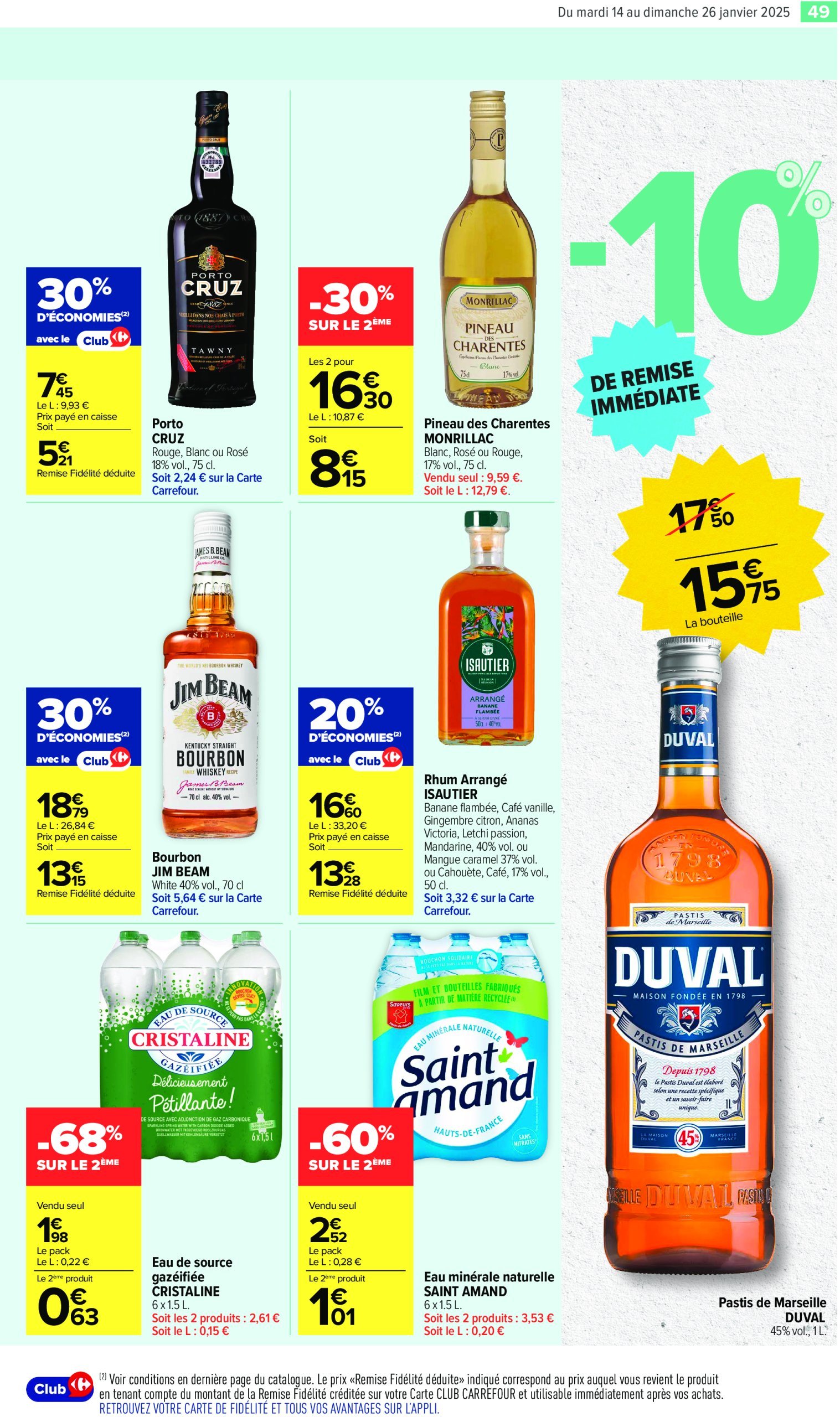 carrefour-market - Catalogue Carrefour Market valable dès 14/01 - 26/01 - page: 51