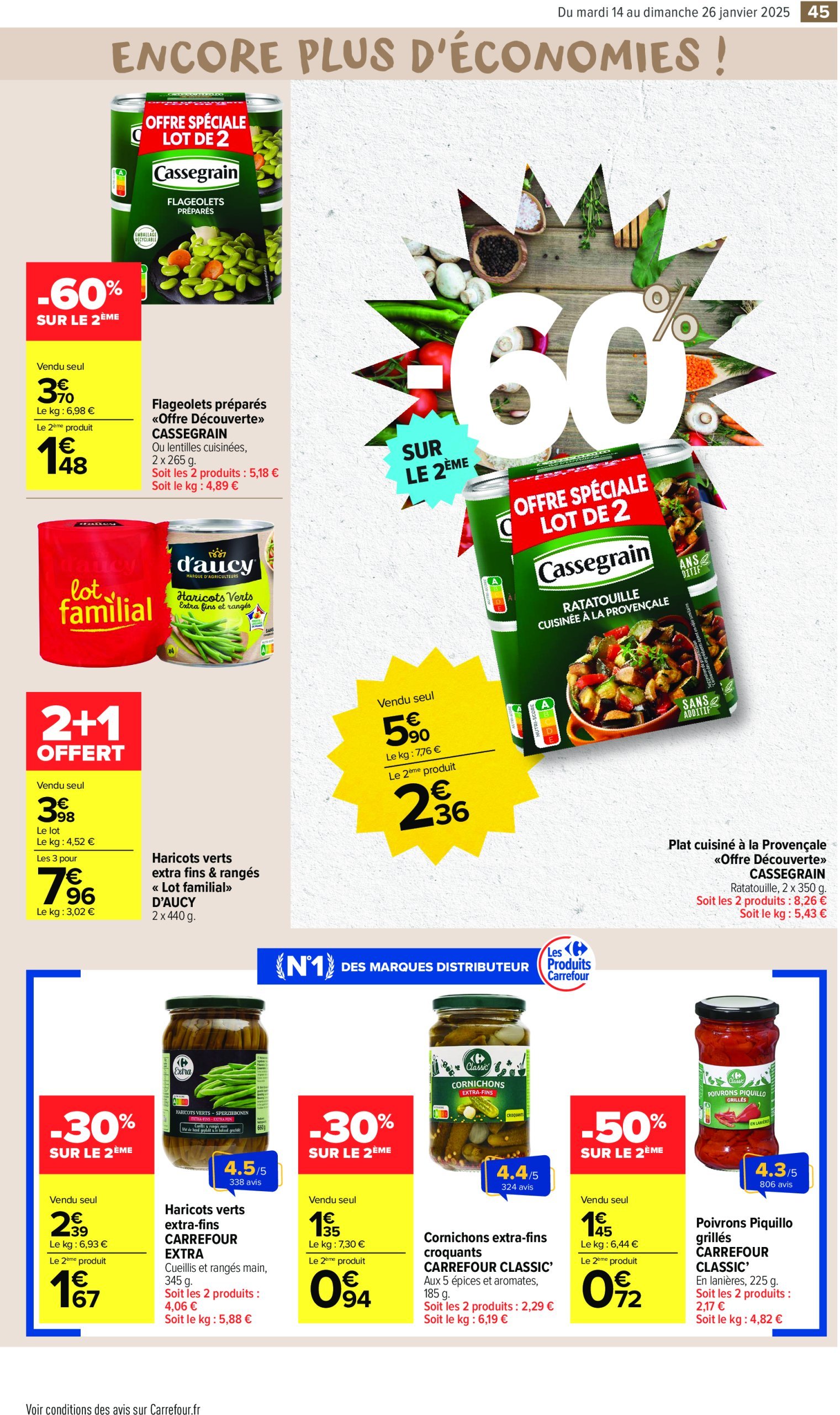 carrefour-market - Catalogue Carrefour Market valable dès 14/01 - 26/01 - page: 47